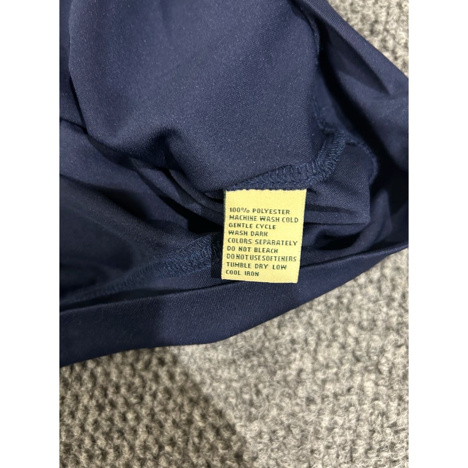Vintage Donald Ross Quarter Zip Pullover Mens L Blue Performance Golf Sweatshirt Zip Mock Neck Logo 1/4 Zip Sports Gear Men's Size US L / EU 52-54 / 3 - 6 Thumbnail