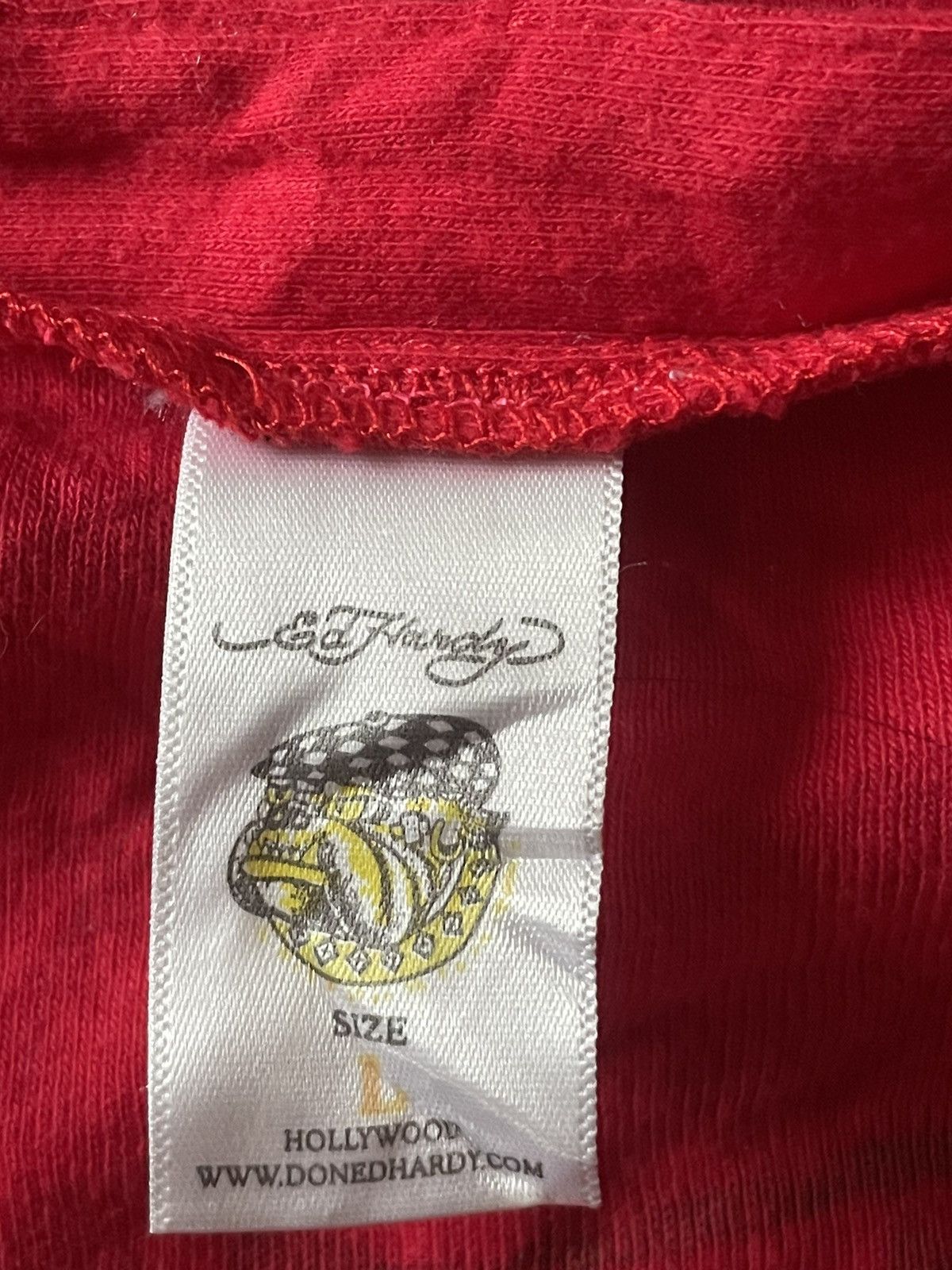 Ed Hardy Kills Love Ed Hardy Tshirt Size L / US 10 / IT 46 - 6 Thumbnail