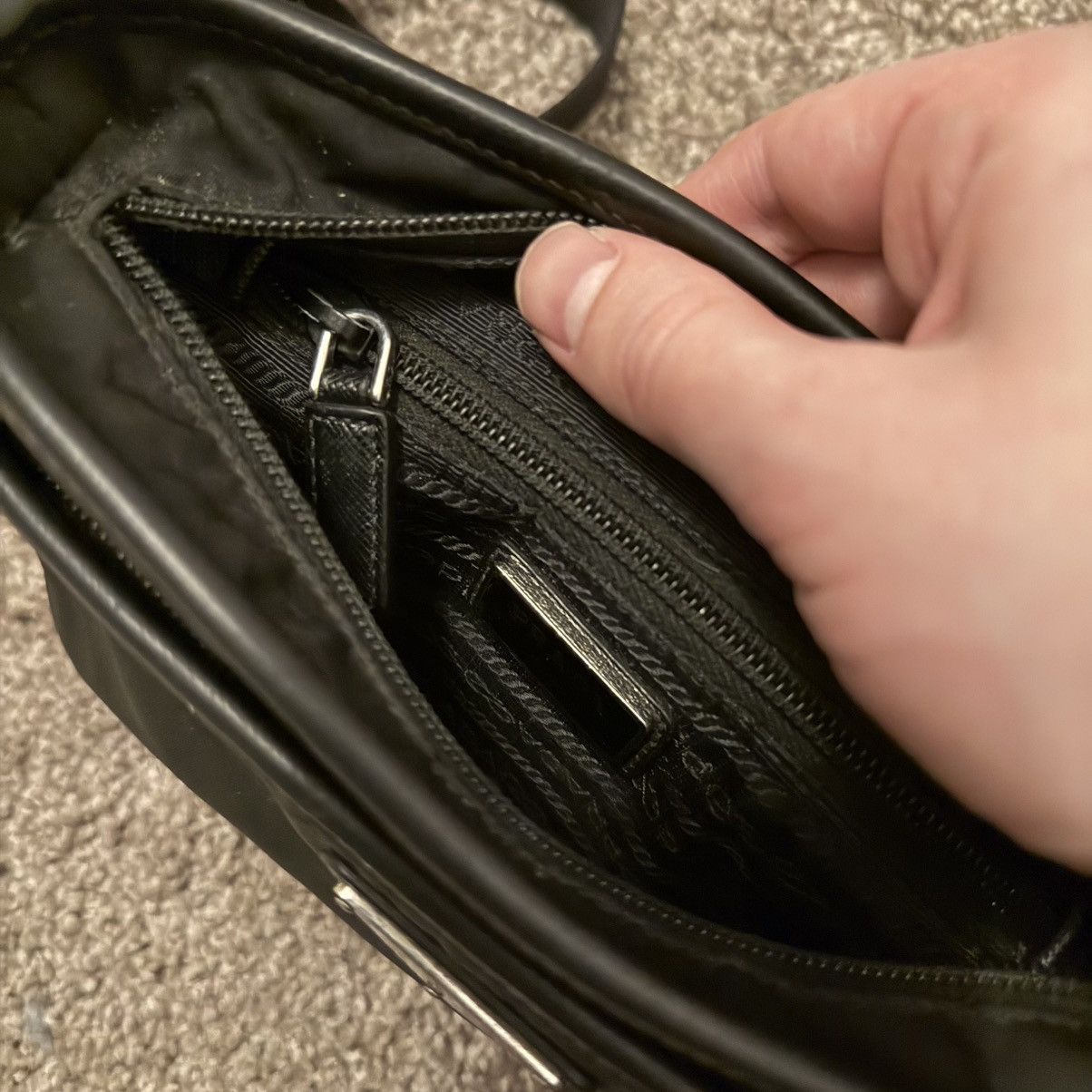 Prada Prada nylon edition belt across body messenger bag re-nylon Size ONE SIZE - 10 Thumbnail