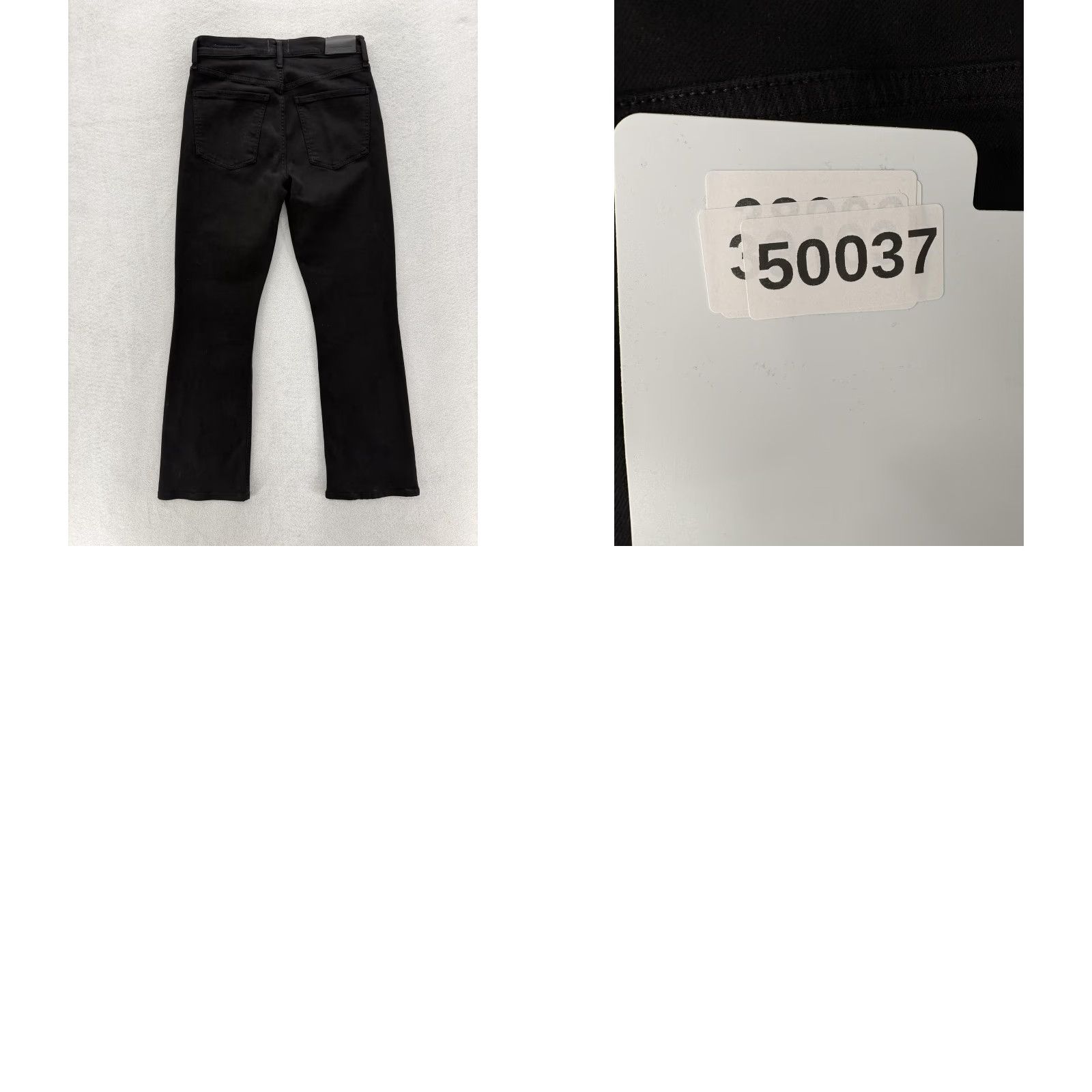 Citizens Of Humanity Citizens of Humanity Isola Cropped Jeans Womens 26 Black Mid Rise Slim Stretch Denim 5-Pocket Zipper Button Pocket 26 in Inseam Size 26" / US 2 / IT 38 - 9 Thumbnail