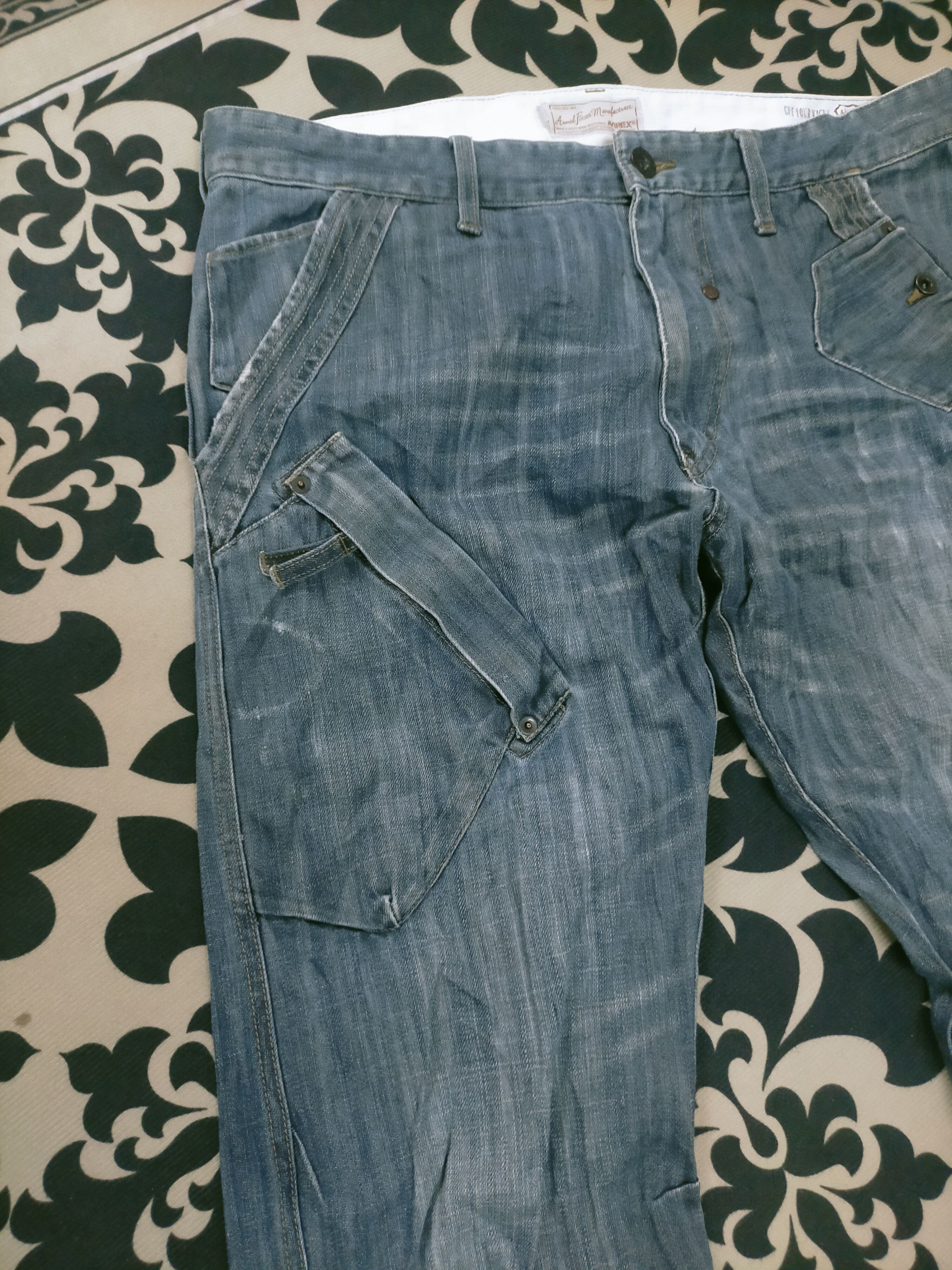 Avirex × Japanese Brand × Vintage 🔥 Vintage 🔥 Avirex Tactical Jeans Size US 35 - 5 Thumbnail