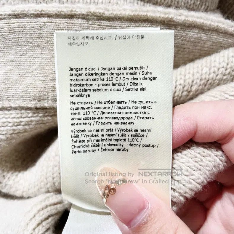 Fendi Fendi 25FW Autumn-Winter Loose Knit Wool Cardigan Size XS / US 0-2 / IT 36-38 - 7 Thumbnail