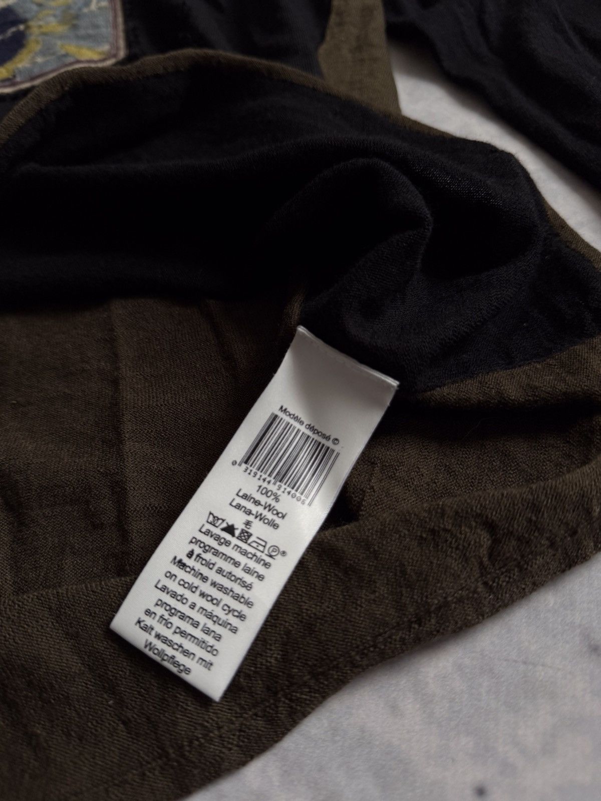 Japanese Brand × Kenzo × Vintage Vintage Kenzo Homme knit womens Size XXL / US 16-18 / IT 52-54 - 8 Thumbnail