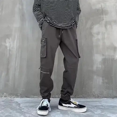 Jean Tactical Cargo Pocket Pants Size US 33 - 3 Thumbnail