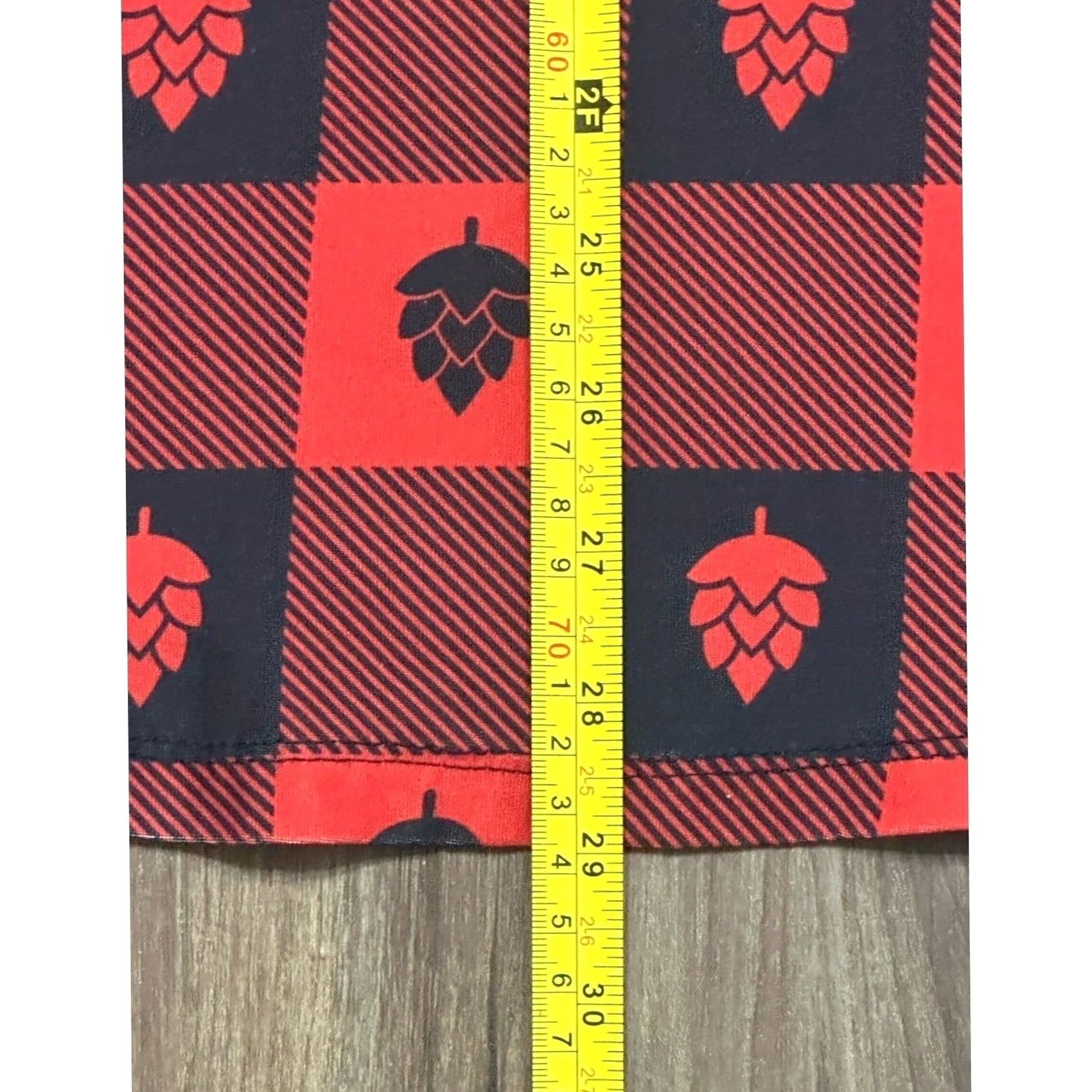 Vintage Shinesty Henley Pajama Sleep Shirt Long Sleeve Red/Black Sierra Nevada Sz M Mens Size US M / EU 48-50 / 2 - 5 Thumbnail