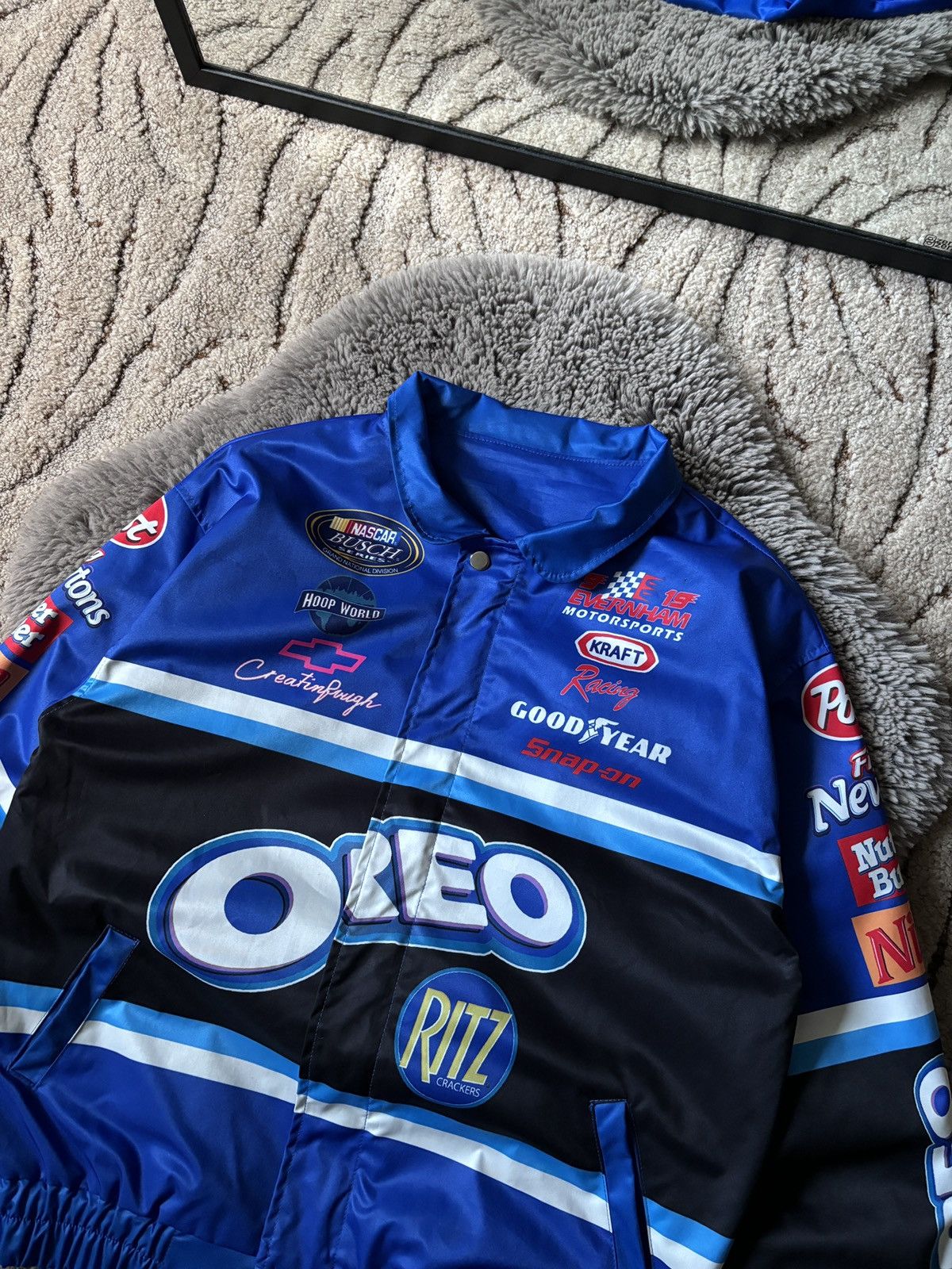 Formula 1 × NASCAR Nascar Oreo Vintage Formula 1 Racing Blue Jacket Size US M / EU 48-50 / 2 - 3 Thumbnail