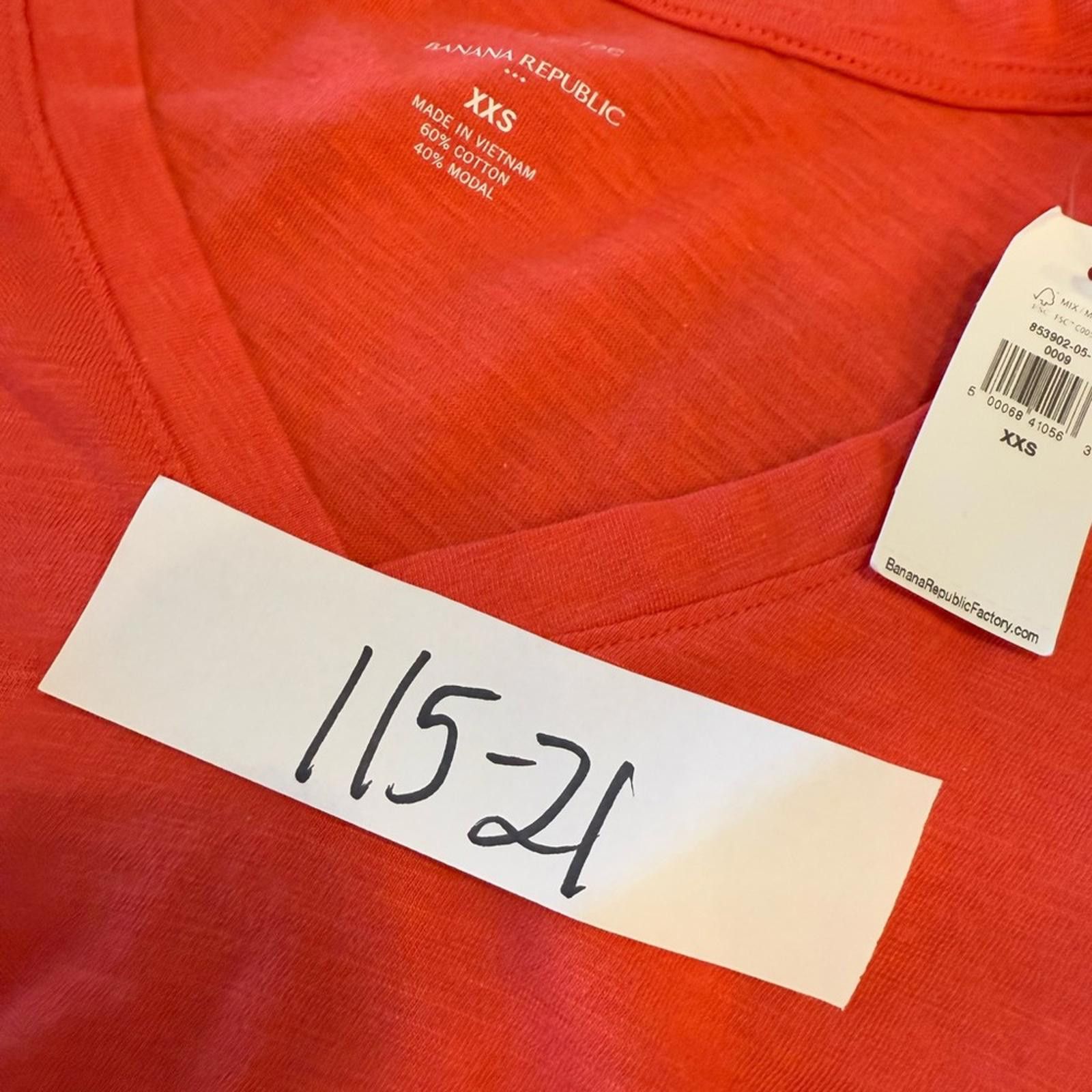 Other Banana Republic factory Malibu Tee short sleeves SZ XXS Size XXS / US 00 / IT 34 - 10 Thumbnail