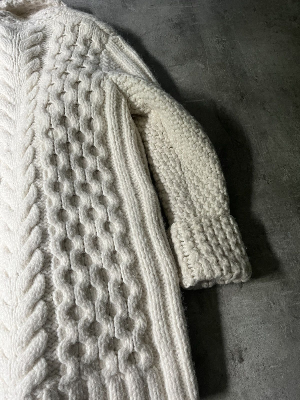Maison Margiela Maison Margiela A/W 2013 Alpaca heavyweigh beige sweater Size US M / EU 48-50 / 2 - 9 Thumbnail