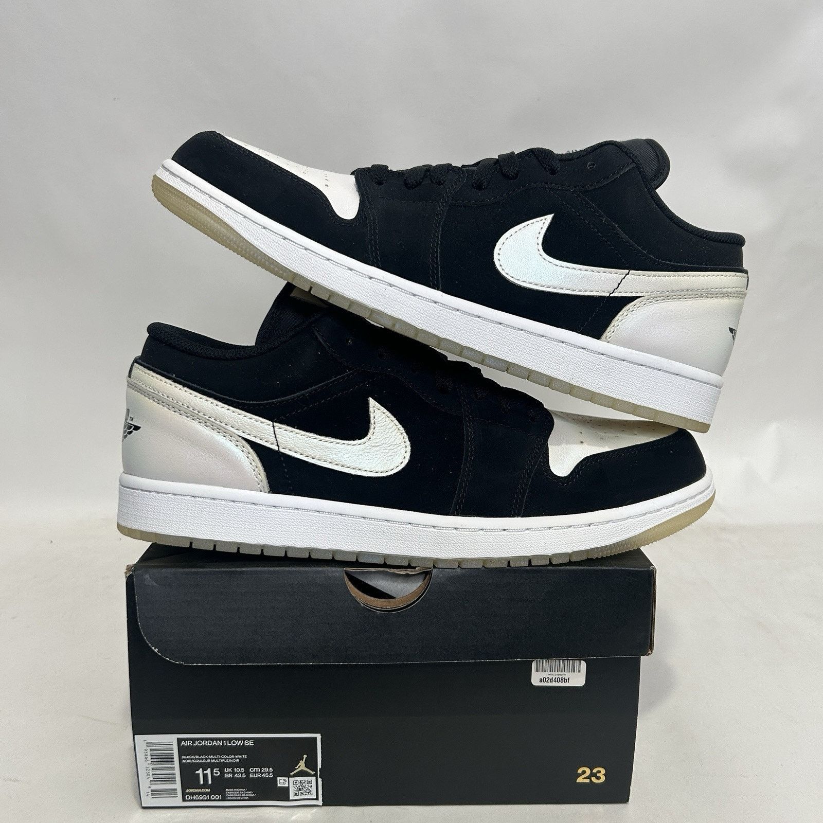 Nike Nike Air Jordan 1 Low SE Retro “Diamond Shorts” Size US 11.5 / EU 44-45 - 1 Thumbnail