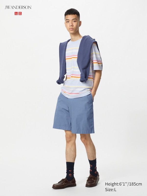 JW Anderson × Uniqlo Uniqlo x JW Anderson Men’s Blue Chino Shorts Large 35 VGC Size US 35 - 1 Thumbnail