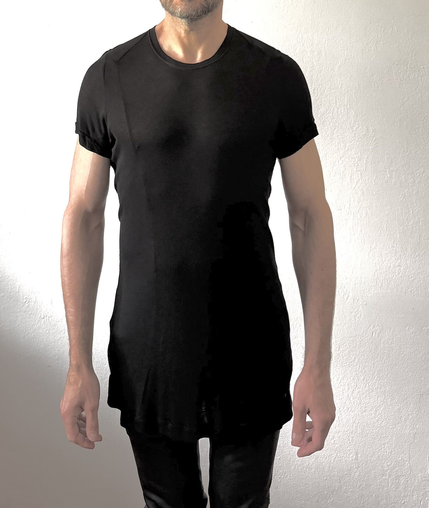 Julius Julius Prism Rayon Long T-Shirt Black Size 3 Japan Size US L / EU 52-54 / 3 - 1 Thumbnail