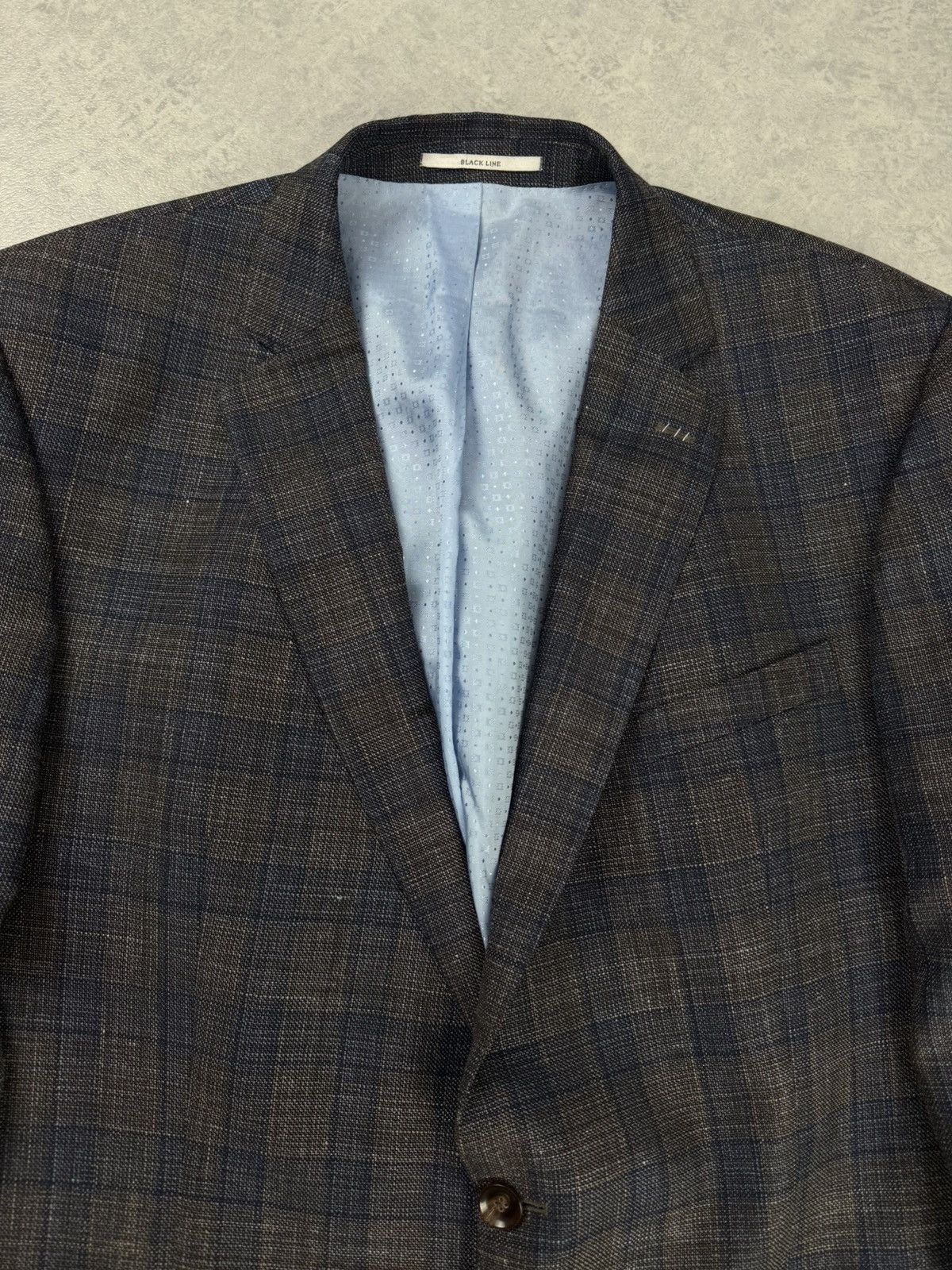 Other Carl Gross Black Line Blazer Loro Piana Wool Silk Linen 46R Size 46R - 5 Thumbnail