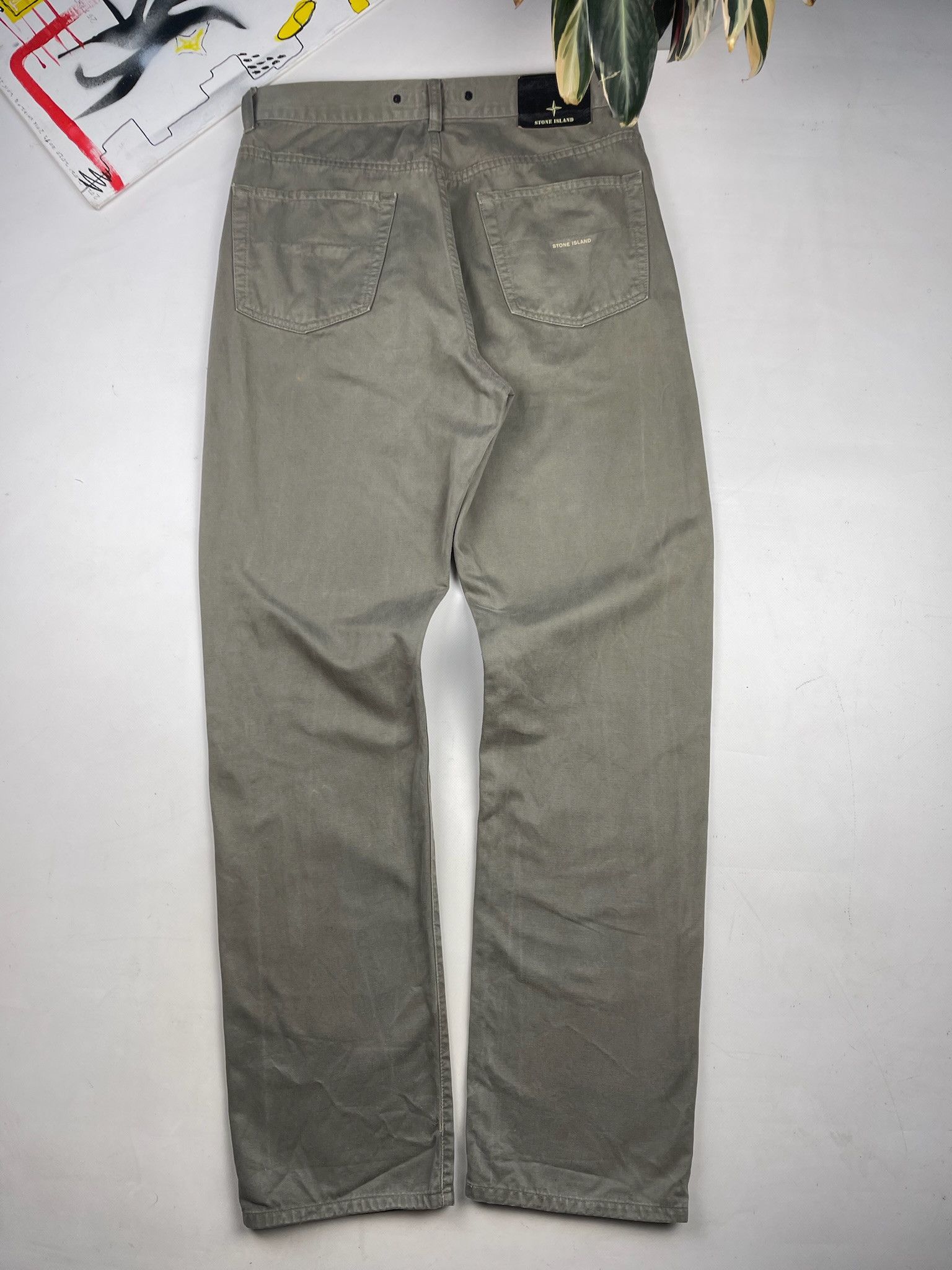 Stone Island STONE ISLAND Pants 90s Vintage Size US 31 - 1 Thumbnail