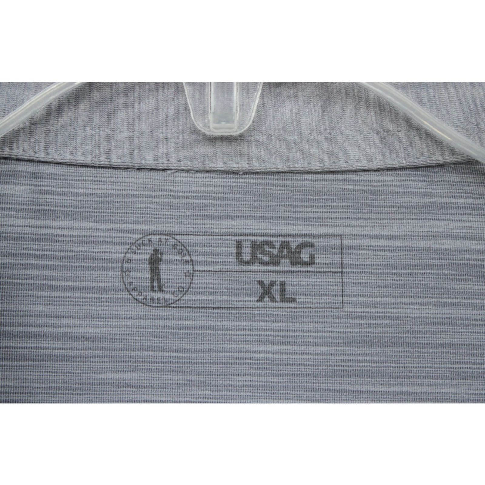 Vintage USAG You Suck At Golf Polo Shirt Men's XL Gray Performance Stretch Embroidered Polo Shirt XS? Size US XL / EU 56 / 4 - 5 Thumbnail
