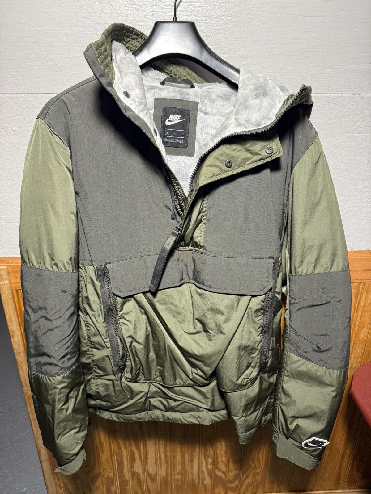 Nike Men’s Nike Sportswear Repel Anorak Thermore Hooded Jacket Size US M / EU 48-50 / 2 - 3 Thumbnail