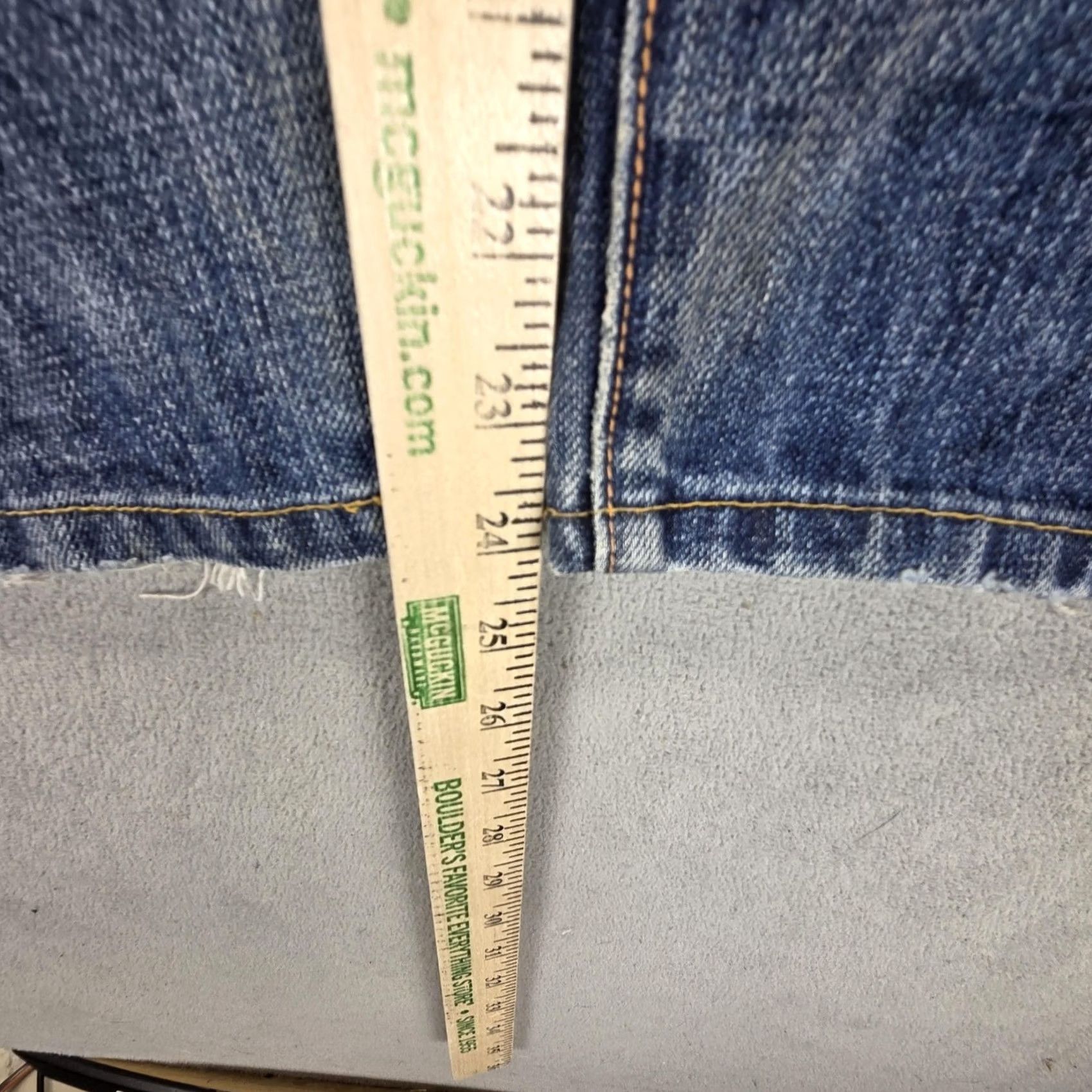 Levi's VTG Levi's 501 Jeans Mens Regular 30x24 Denim Blue Distressed Pockets Vintage 501XX USA Made Album 90s Mens? Size US 30 / EU 46 - 4 Thumbnail