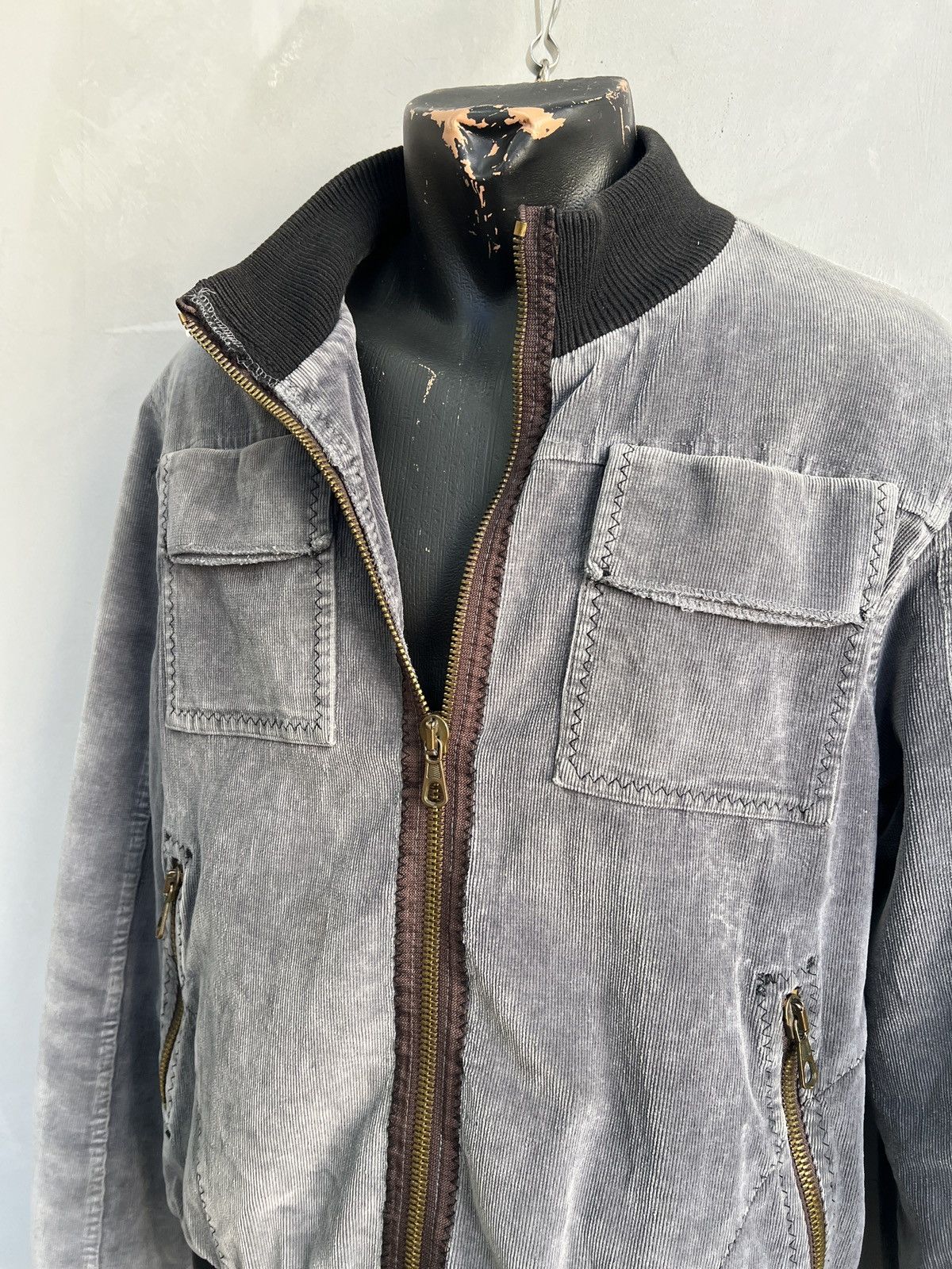 Hysteric Glamour Vintage velvet Zip Jacket bomber hysteric glamour style Size US M / EU 48-50 / 2 - 6 Thumbnail