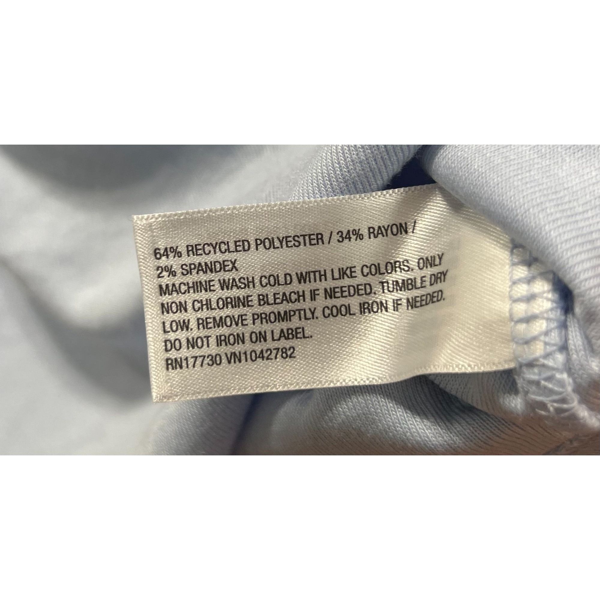 Other Ava & Viv - Women's Long Sleeve V-Neck T-Shirt - Light Blue Size XL / US 12-14 / IT 48-50 - 10 Thumbnail