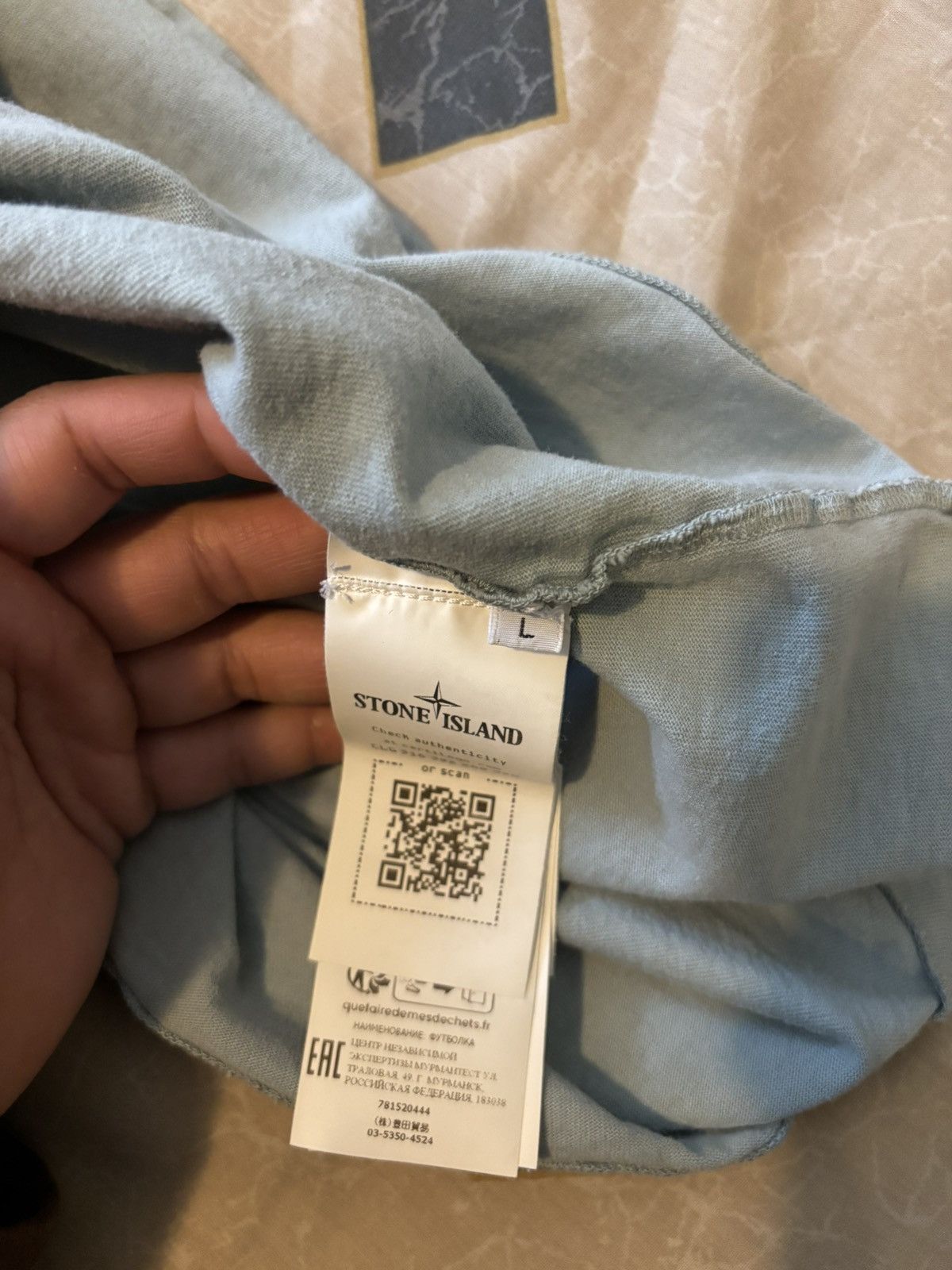 Stone Island Stone Island Tee Size US L / EU 52-54 / 3 - 6 Thumbnail