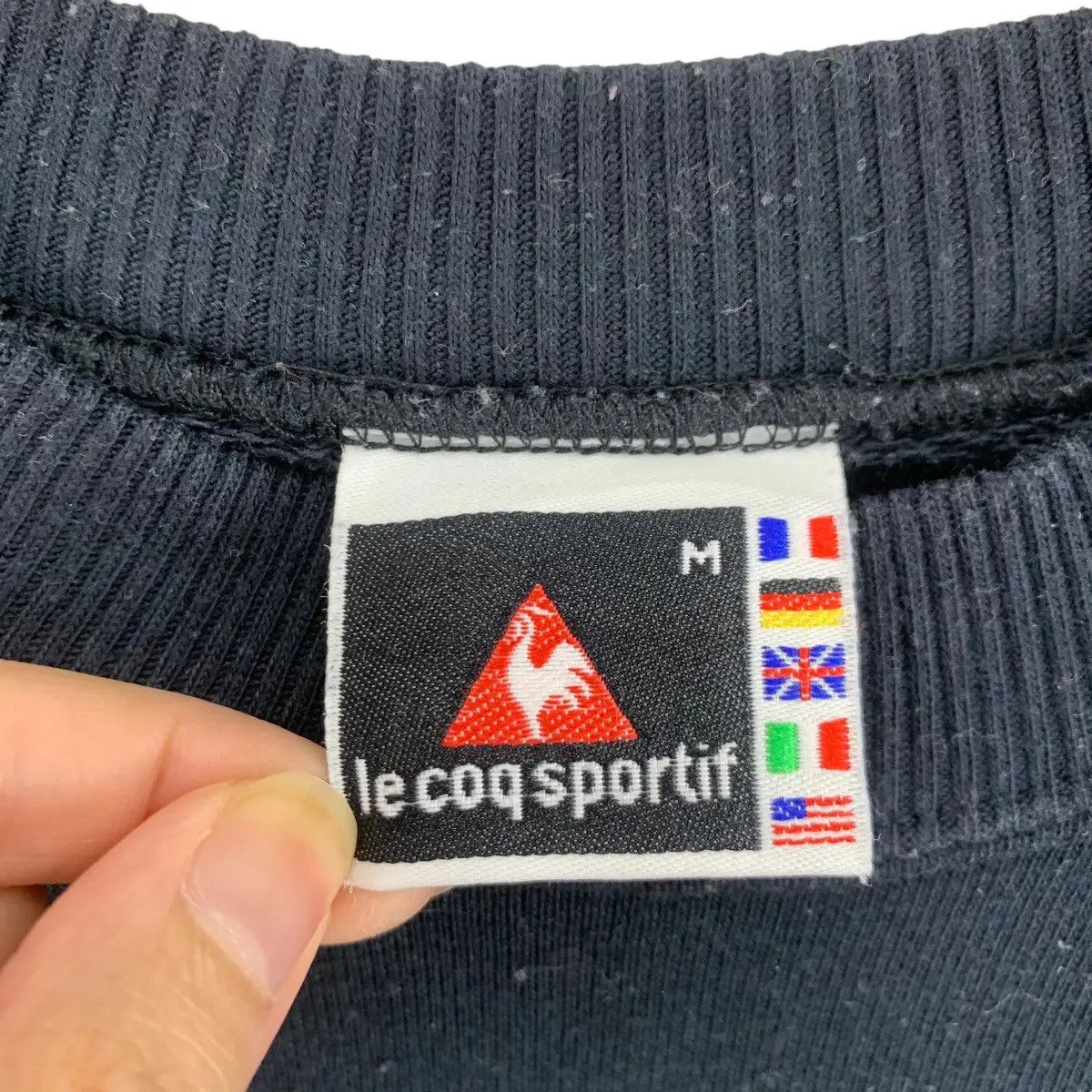 Vintage Vintage 90’ LE COQ SPORTIF France International Sweatshirt Size M / US 6-8 / IT 42-44 - 6 Thumbnail