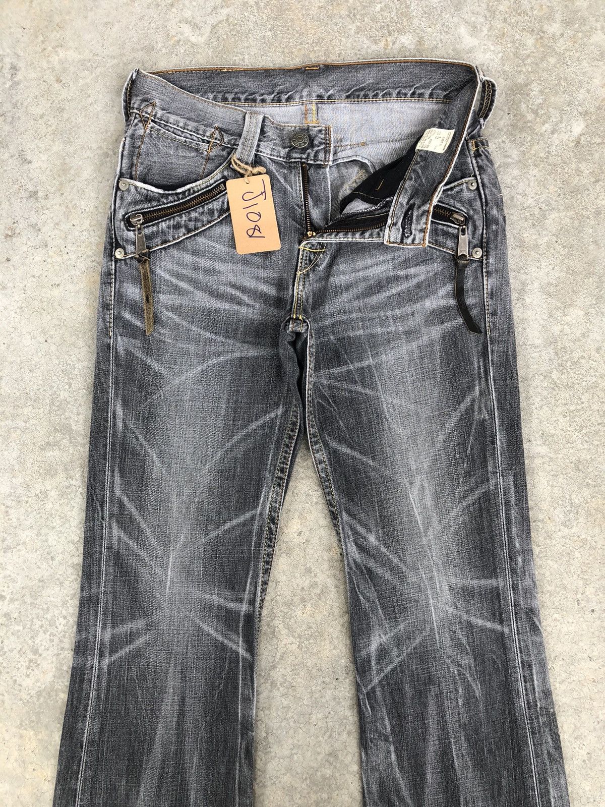 If Six Was Nine Y2k Levis Flared Jeans Distressed Jeans 507 Size US 31 - 3 Thumbnail