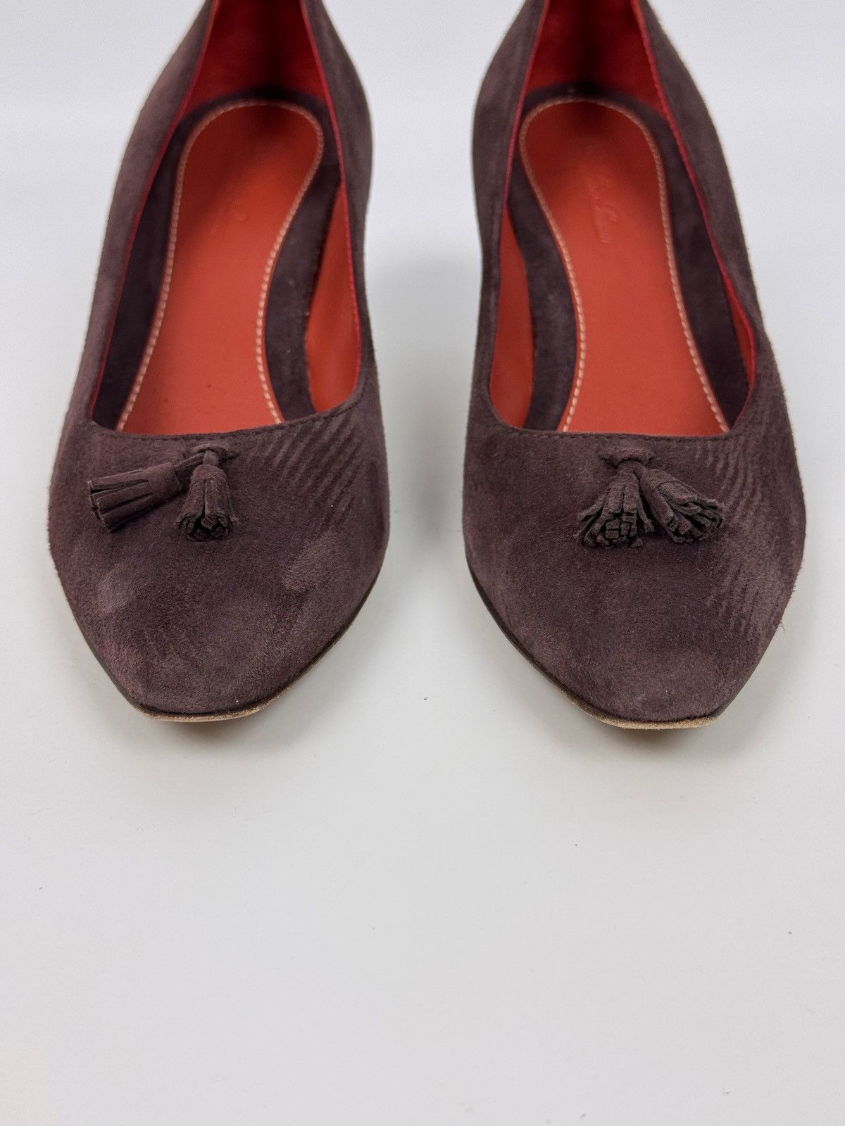 Loro Piana Loro Piana Escarpins Suede Purple Heels Size US 10 / IT 40 - 7 Thumbnail