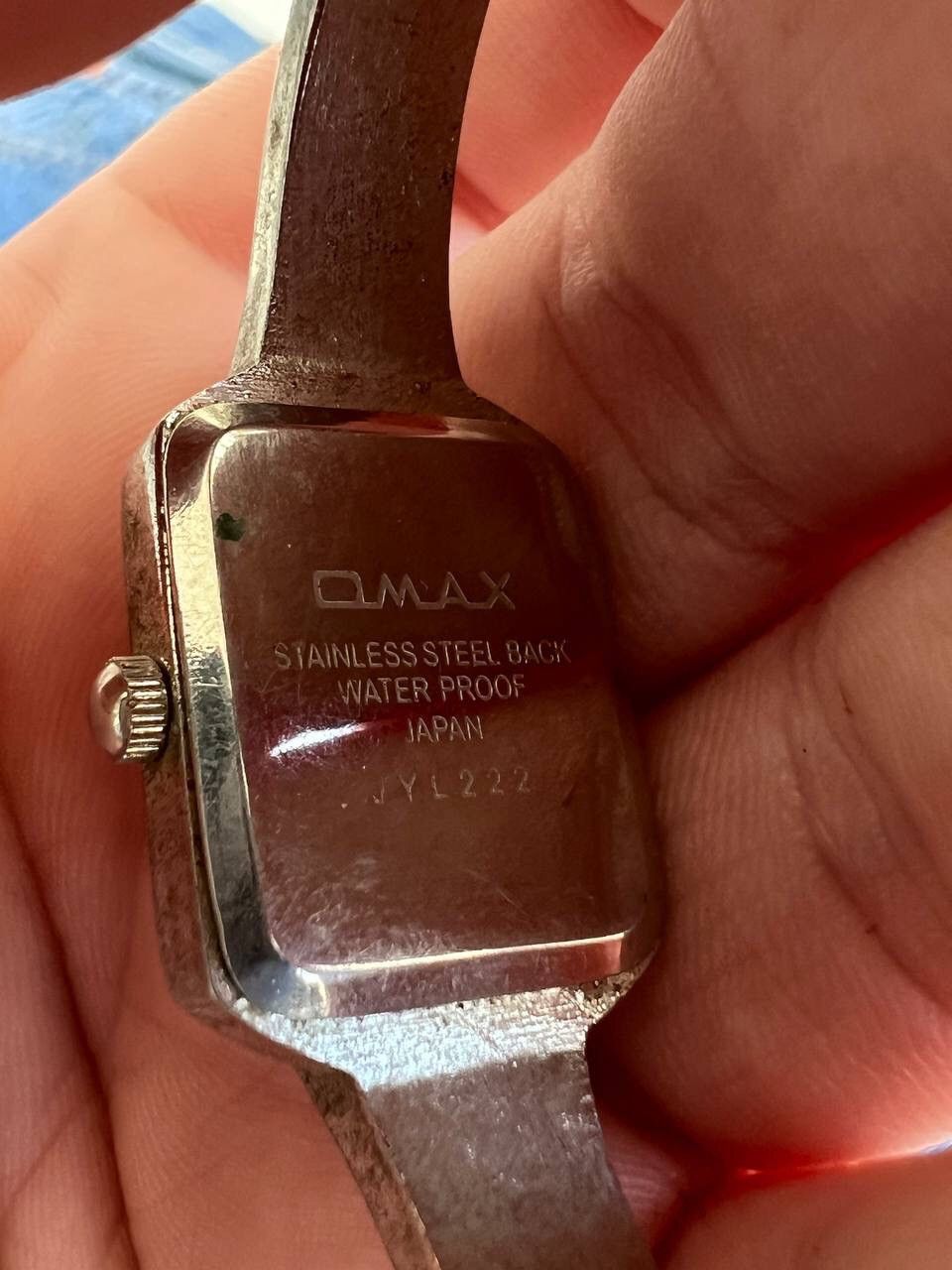 Japanese Brand × Vintage Vintage Japanese style futuristic Watch Omax Retro 90s Size ONE SIZE - 5 Thumbnail