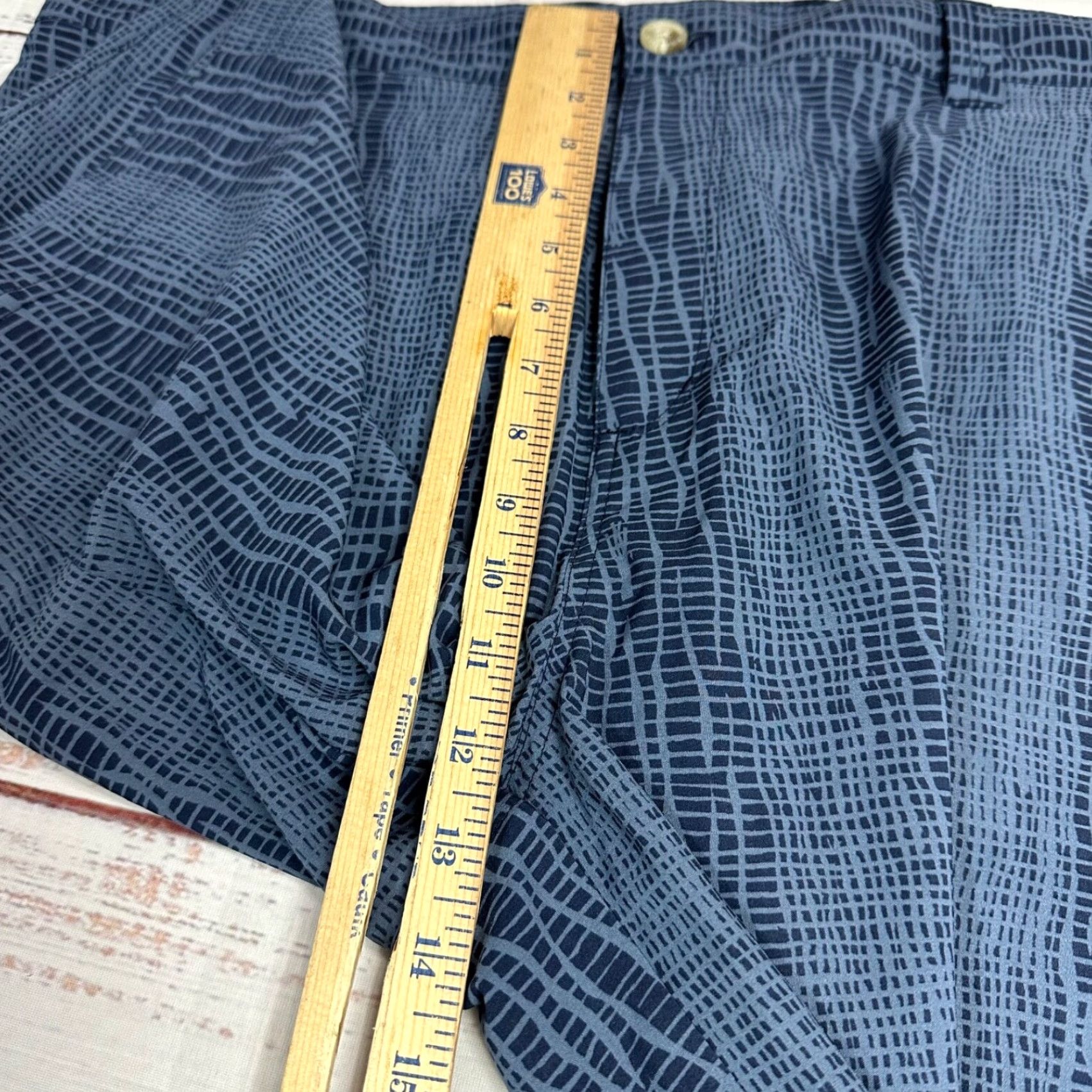 Vintage Columbia PFG Fishing Shorts Main Blue 38 Regular Chino UPF Short Boys? Size US 38 / EU 54 - 4 Thumbnail