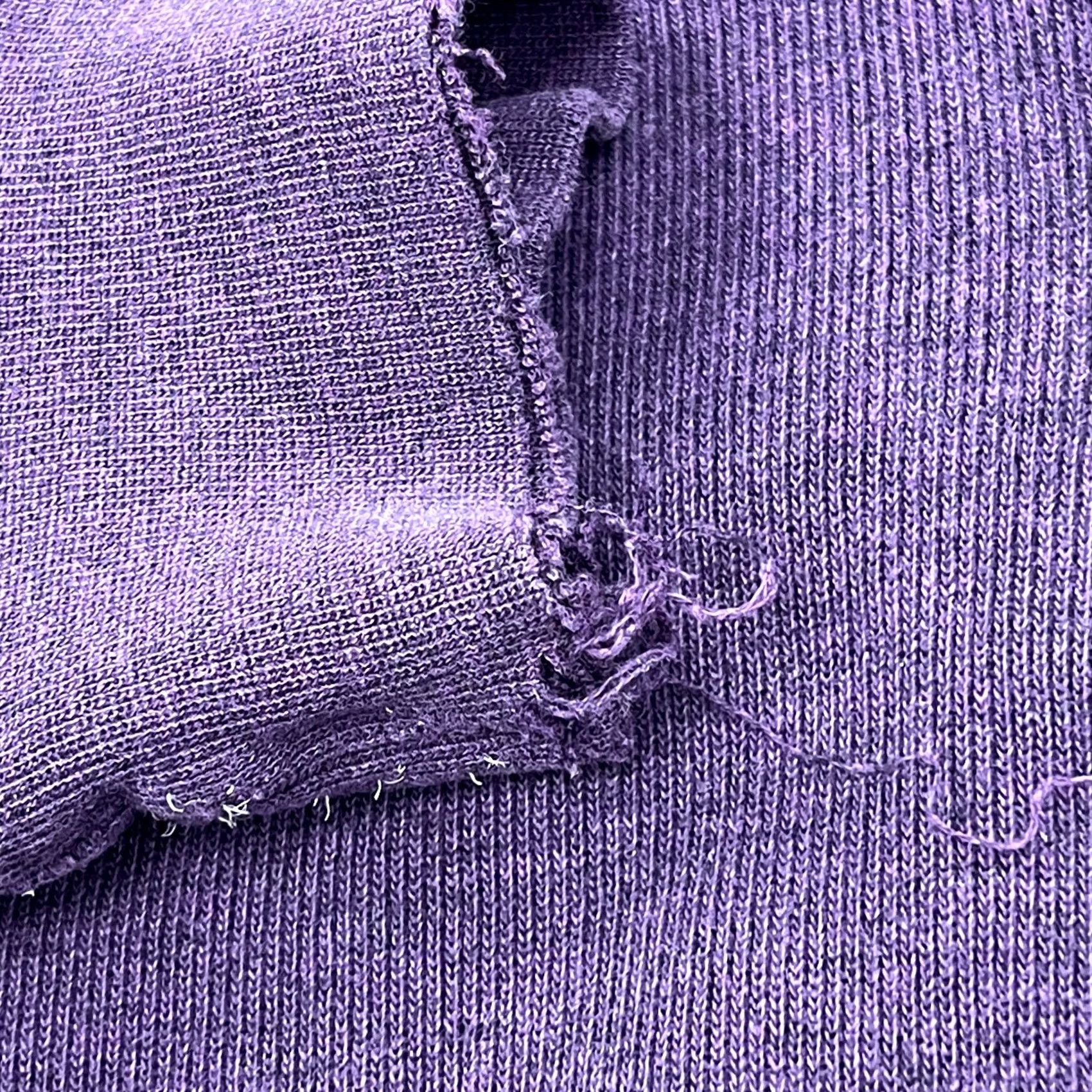 Orvis Orvis Men Medium Purple Pull Over Sweater Quarter Zip Fly Fishing * Size US M / EU 48-50 / 2 - 3 Thumbnail