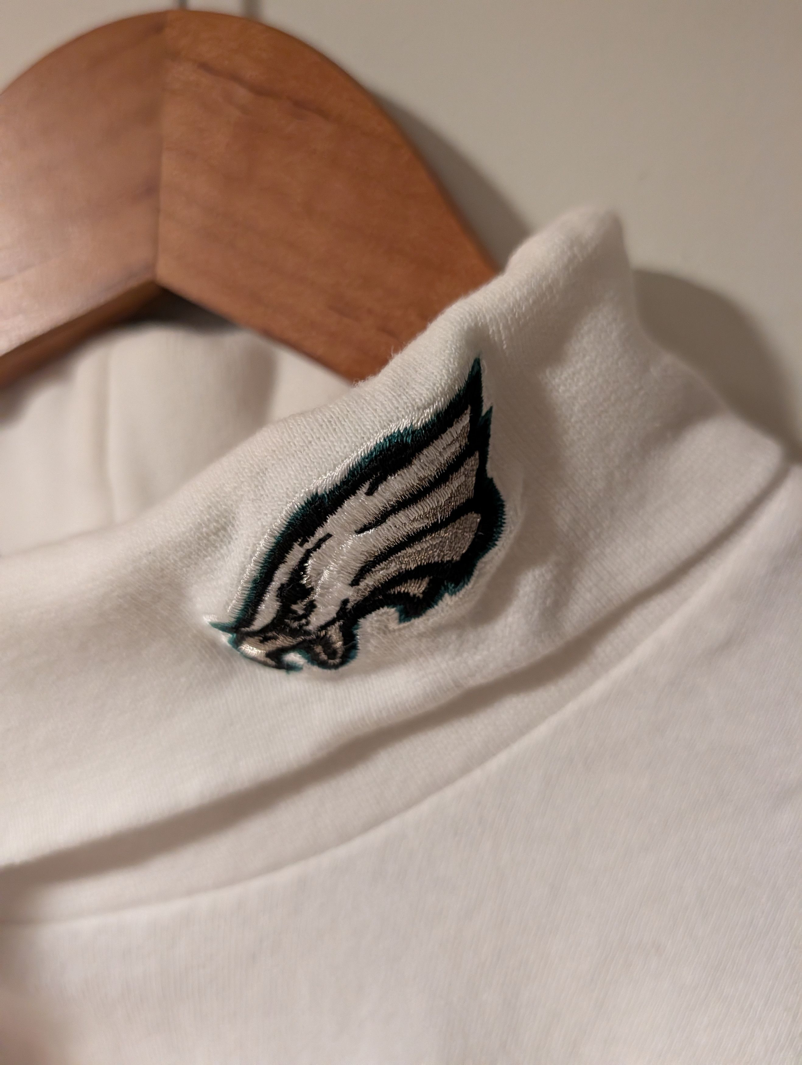 NFL VTG Philadelphia Eagles Long Sleeve Mock Neck Turtleneck 90s Size US L / EU 52-54 / 3 - 2 Thumbnail
