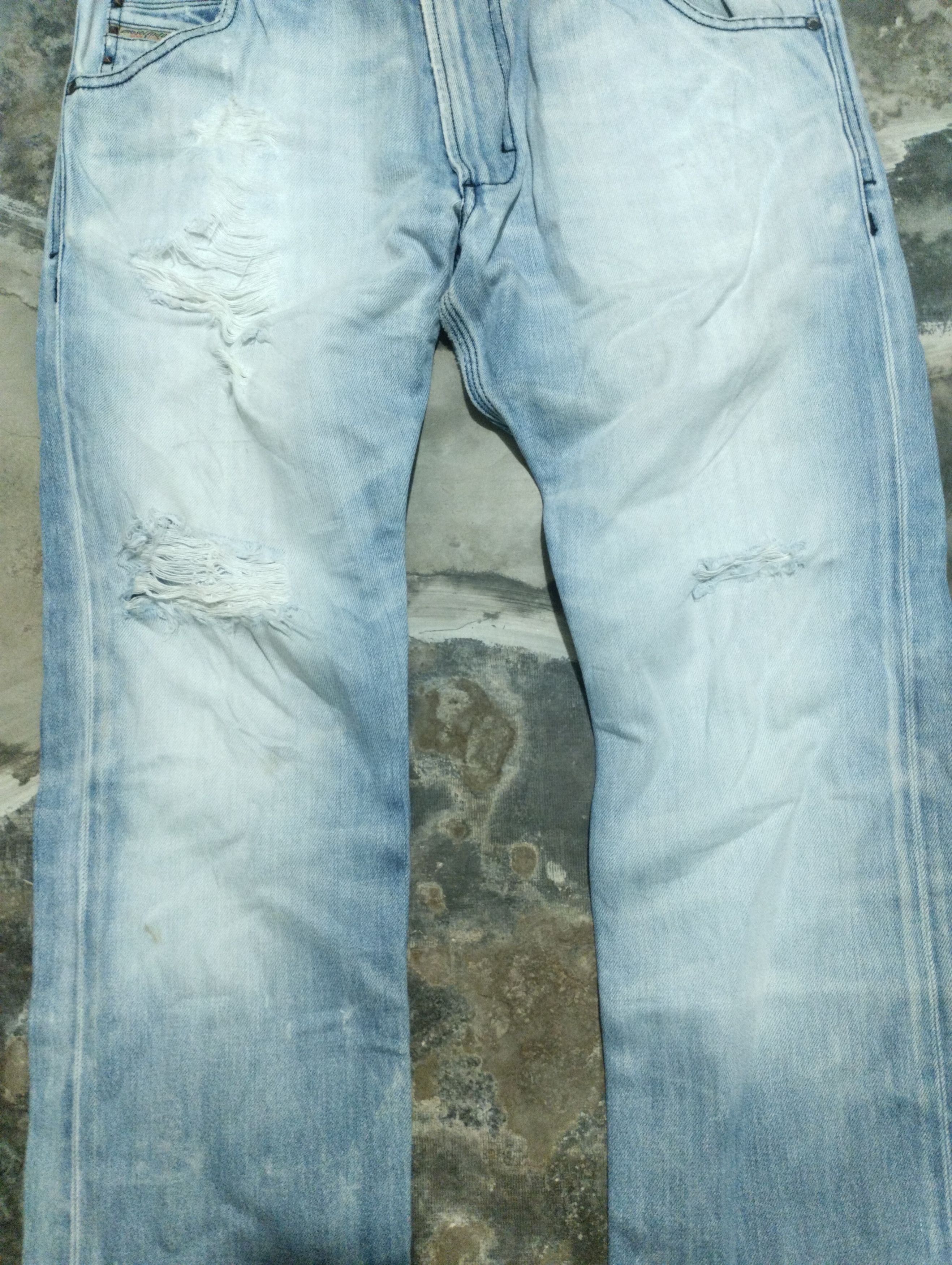 Diesel Diesel Industry ripped Denim Pants Size US 33 - 4 Thumbnail