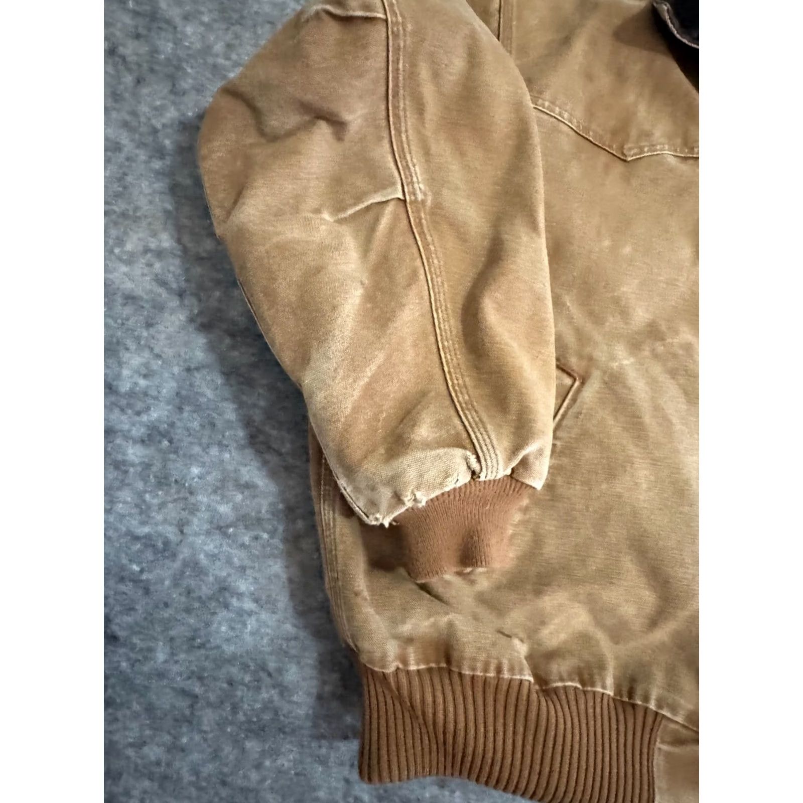 Carhartt Carhartt Santa Fe Jacket Mens XL Brown Quilted Lined Regular Coat Size US XL / EU 56 / 4 - 2 Thumbnail