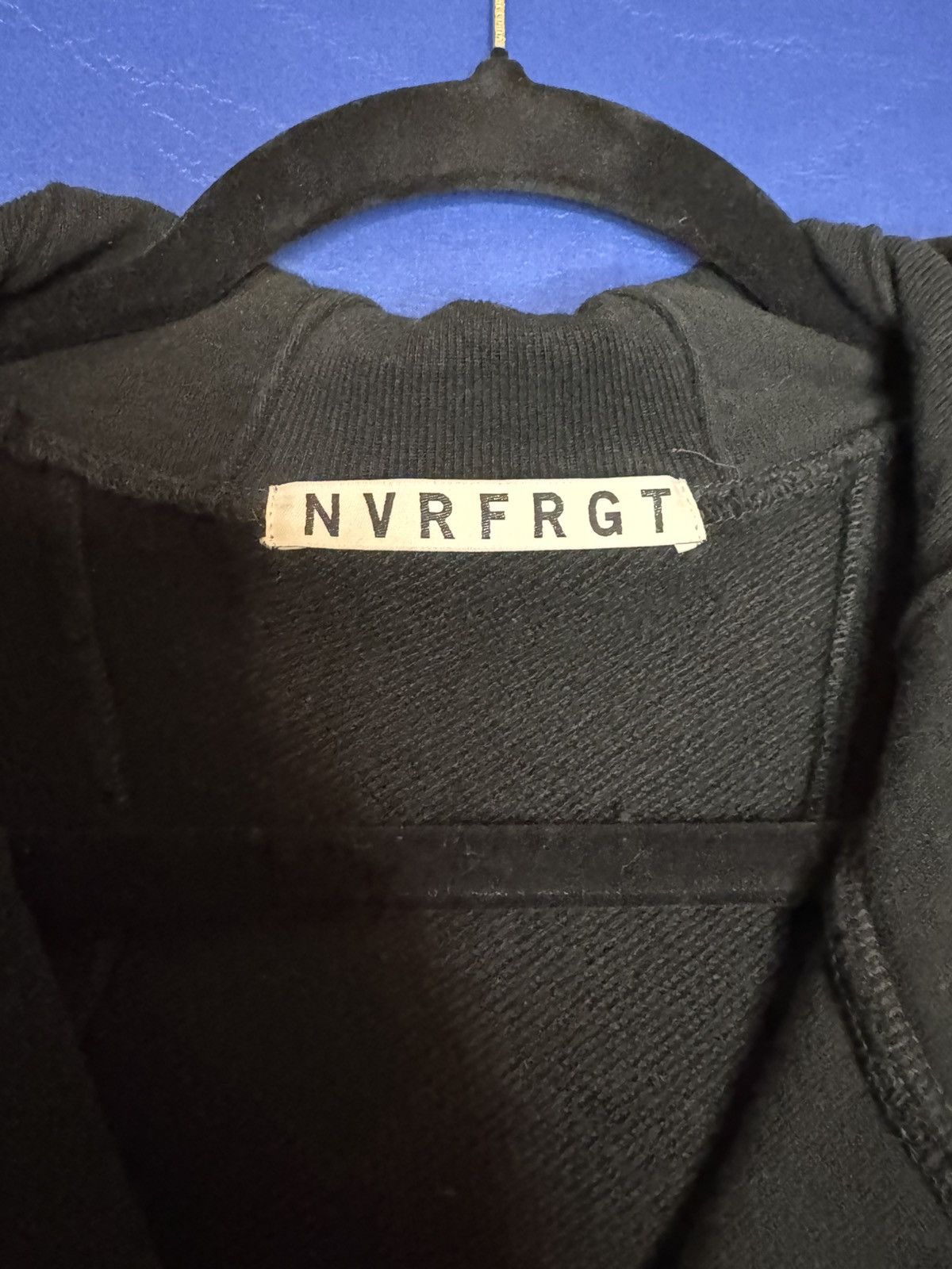 Japanese Brand NVRFRGT Cropped Paneled Zip-Up Hoodie Size US S / EU 44-46 / 1 - 2 Thumbnail