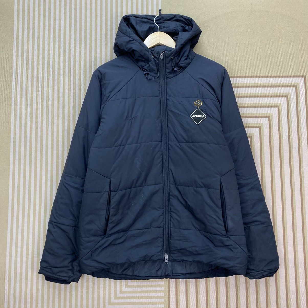 Nike 🫶Vintage Nike Bristol Storm Padded Puffer Hoodie Jacket Size US M / EU 48-50 / 2 - 1 Thumbnail