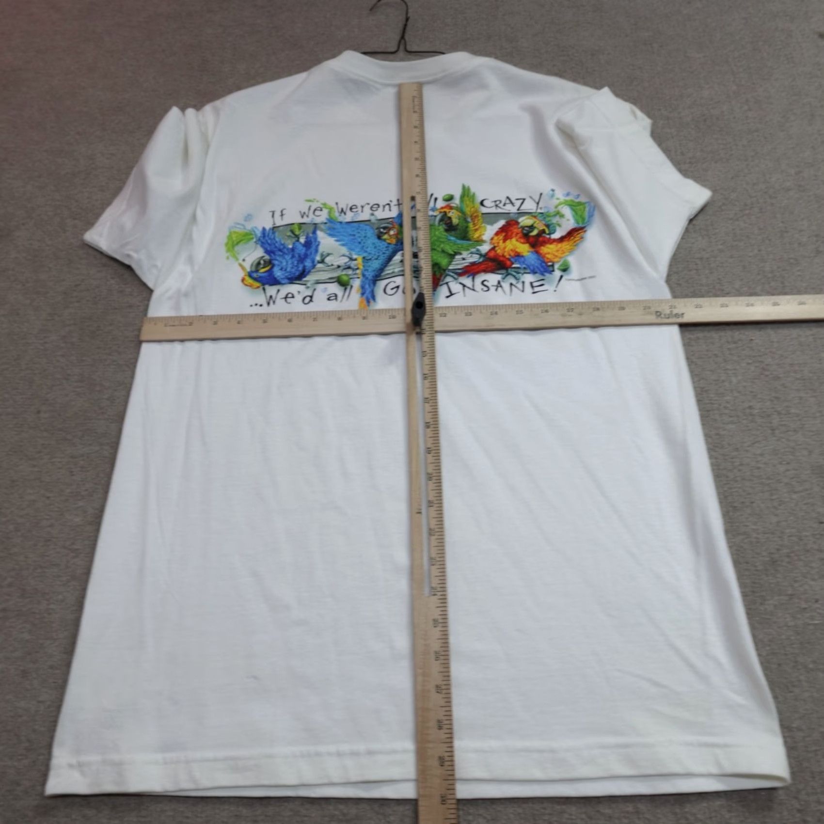 Doublet VINTAGE Margaritaville Shirt Men Large Blue Double Sided Orlando Florida 2003 Size US L / EU 52-54 / 3 - 6 Thumbnail