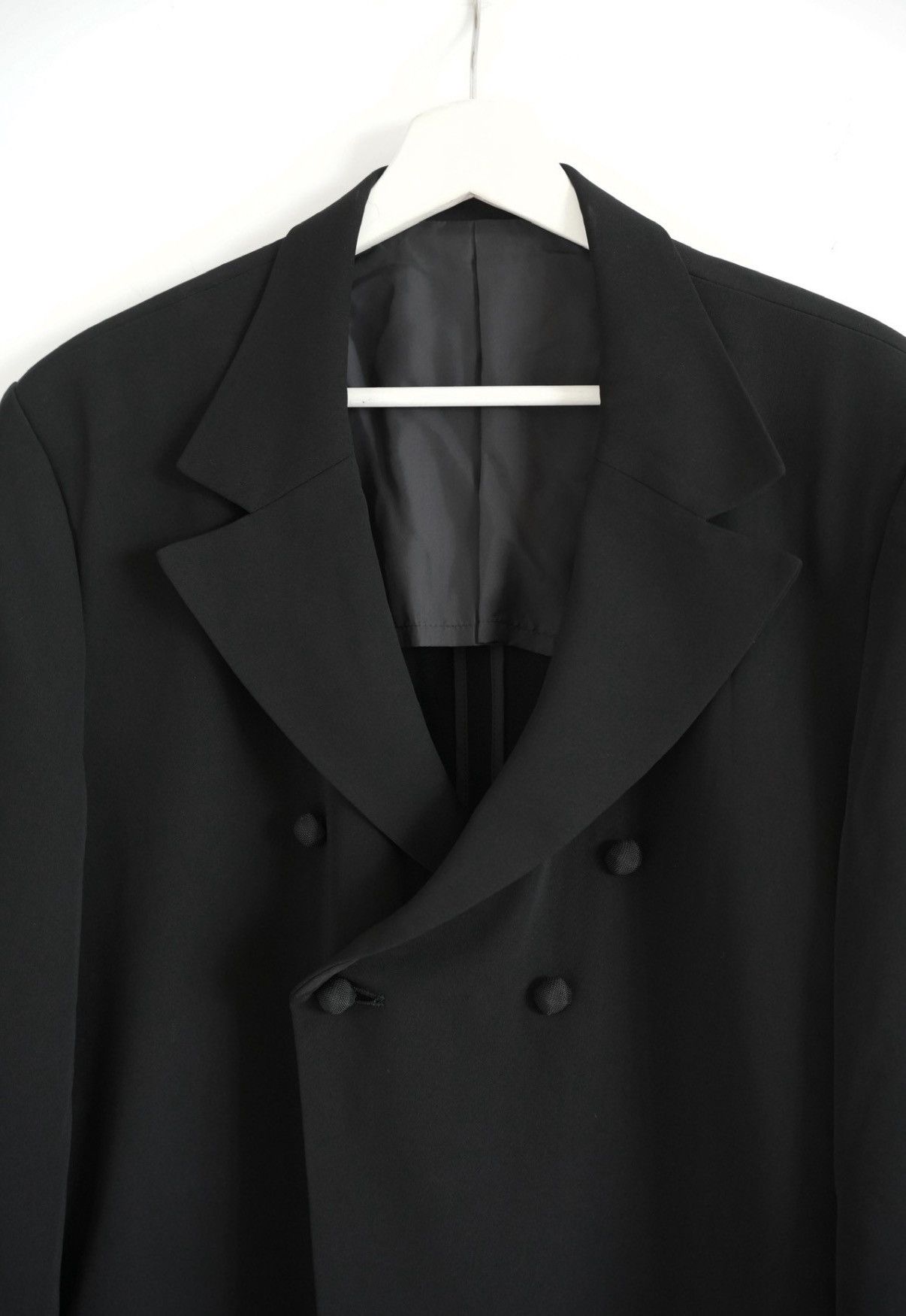 Yohji Yamamoto Yohji Yamamoto 88ss Monk Cloth Button Tail Coat K4 Size US M / EU 48-50 / 2 - 3 Thumbnail