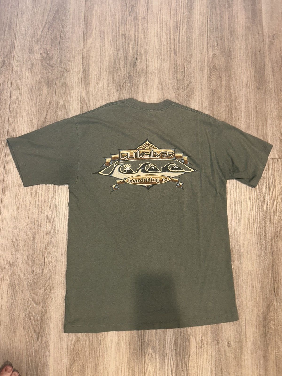 Quiksilver Vintage Single stitch Quiksilver T shirt Size US L / EU 52-54 / 3 - 3 Thumbnail