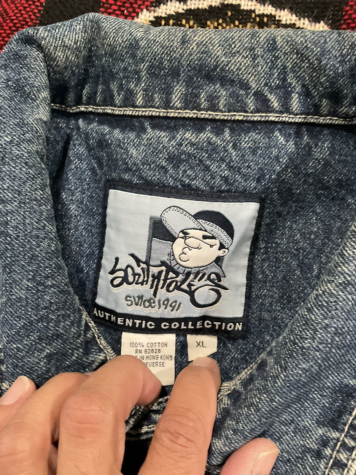 Southpole Vintage south pole denim Jean jacket y2k skater xl Size US XL / EU 56 / 4 - 3 Thumbnail