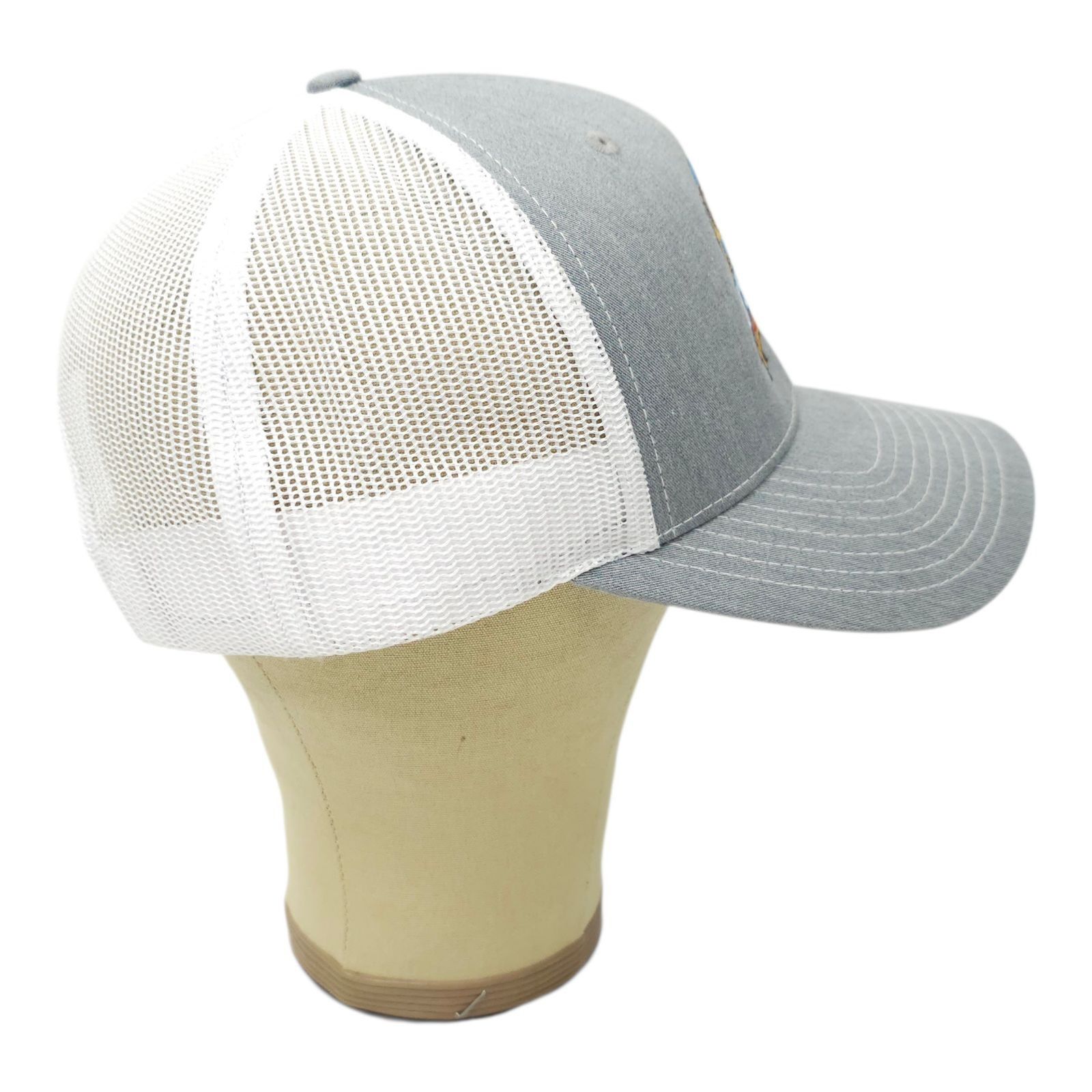 Richardson Bos Best Flooring Trucker Cap Snapback Hat Graphic Mesh Work Size ONE SIZE - 9 Thumbnail