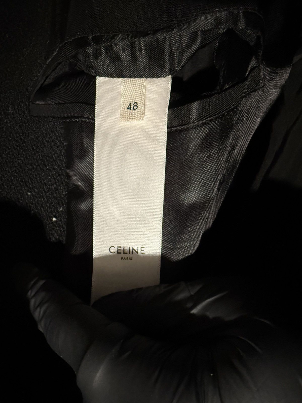 Celine Celine Classic Teddy Jacket in Textured Wool Size US M / EU 48-50 / 2 - 8 Thumbnail
