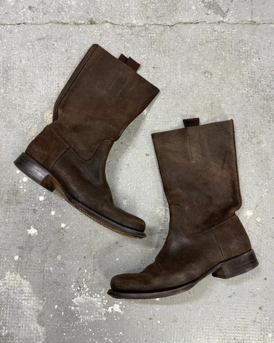 90s 00s PRADA leatherboots archive