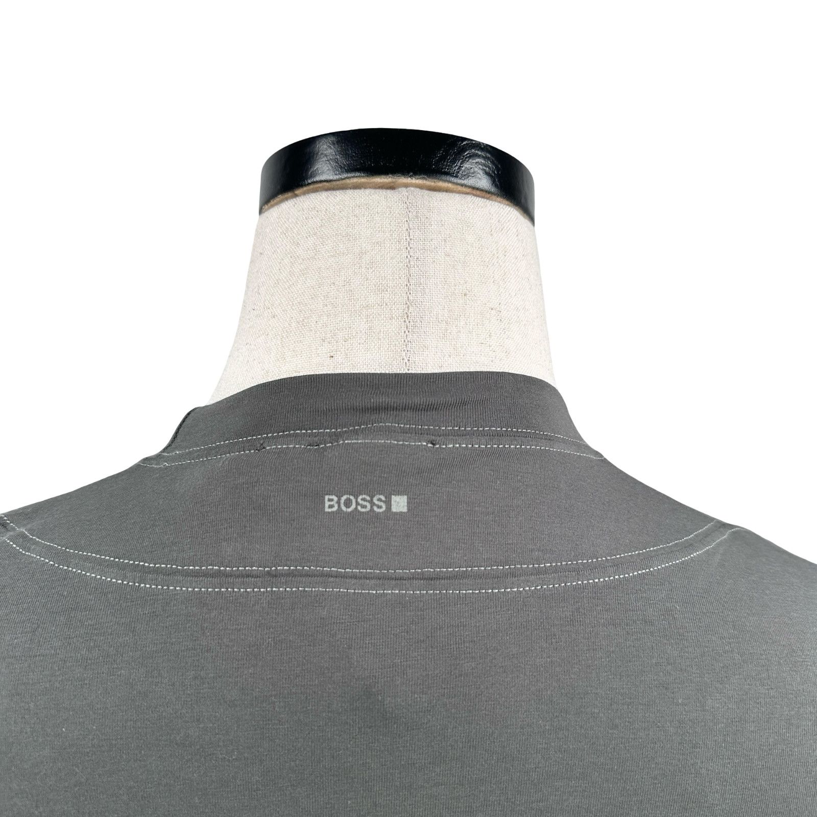 Hugo Boss Hugo Boss Cantos T-Shirt Men L Gray Cotton Crew Short Sleeve Size US L / EU 52-54 / 3 - 5 Thumbnail