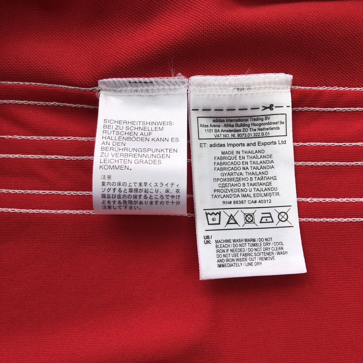 Adidas Manchester United Adidas 2016/17 Home Long Sleeve Jersey Red Size US S / EU 44-46 / 1 - 10 Thumbnail