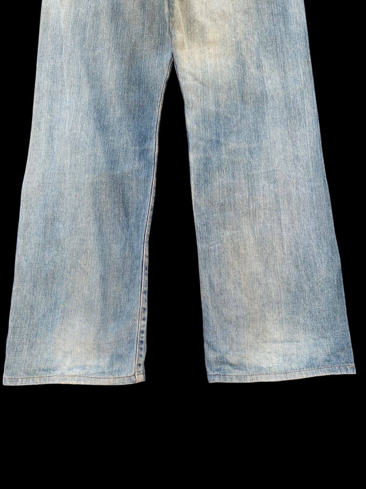 Kapital VINTAGE EDWIN 505 SELVEDGE FADED&RUSTY DISTRESSED DENIM Size US 28 / EU 44 - 9 Thumbnail