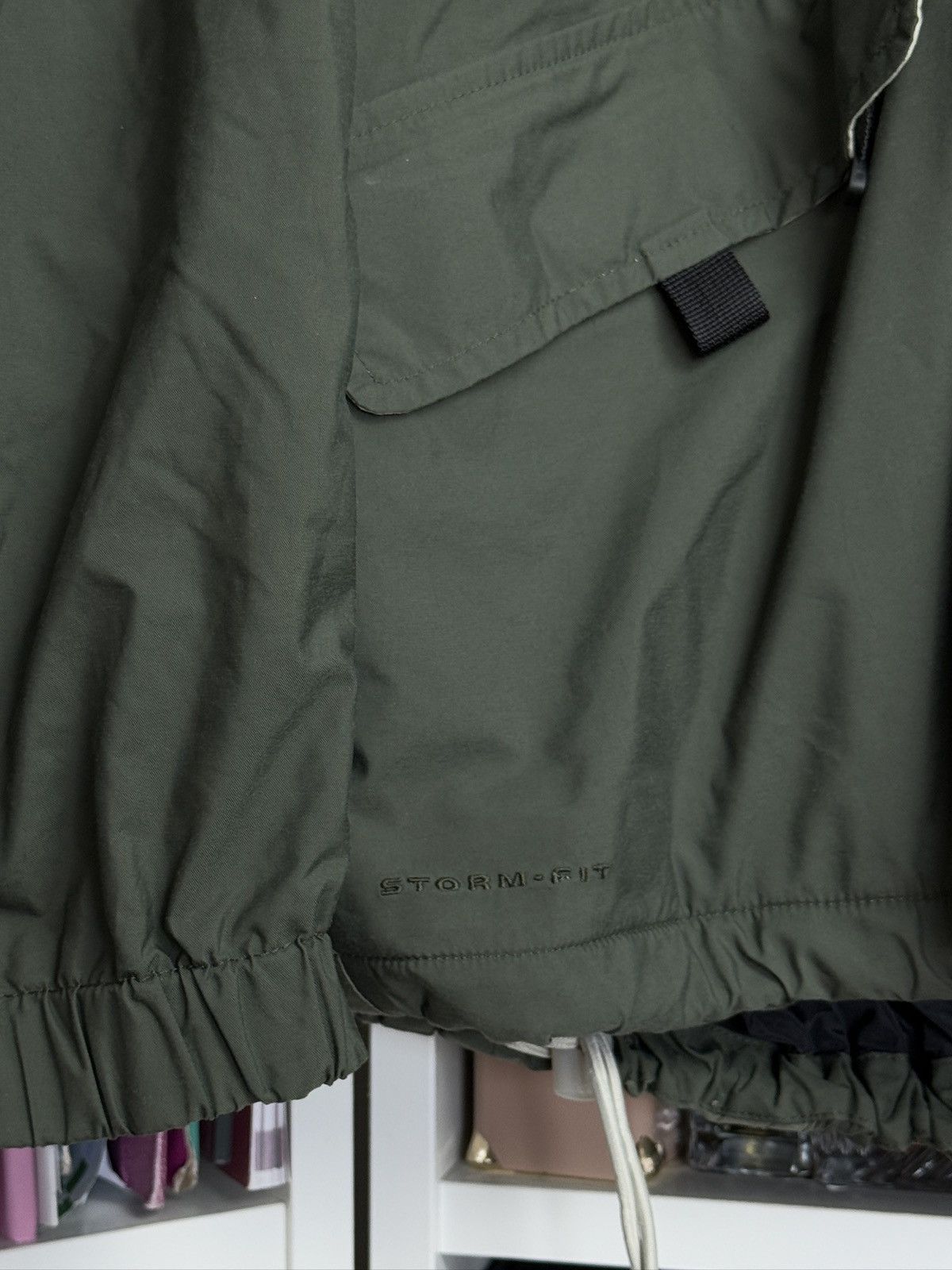 Nike × Nike ACG × Vintage Vintage y2k Nike ACG khaki raincoat jacket XL gorpcore rare Size US XL / EU 56 / 4 - 5 Thumbnail