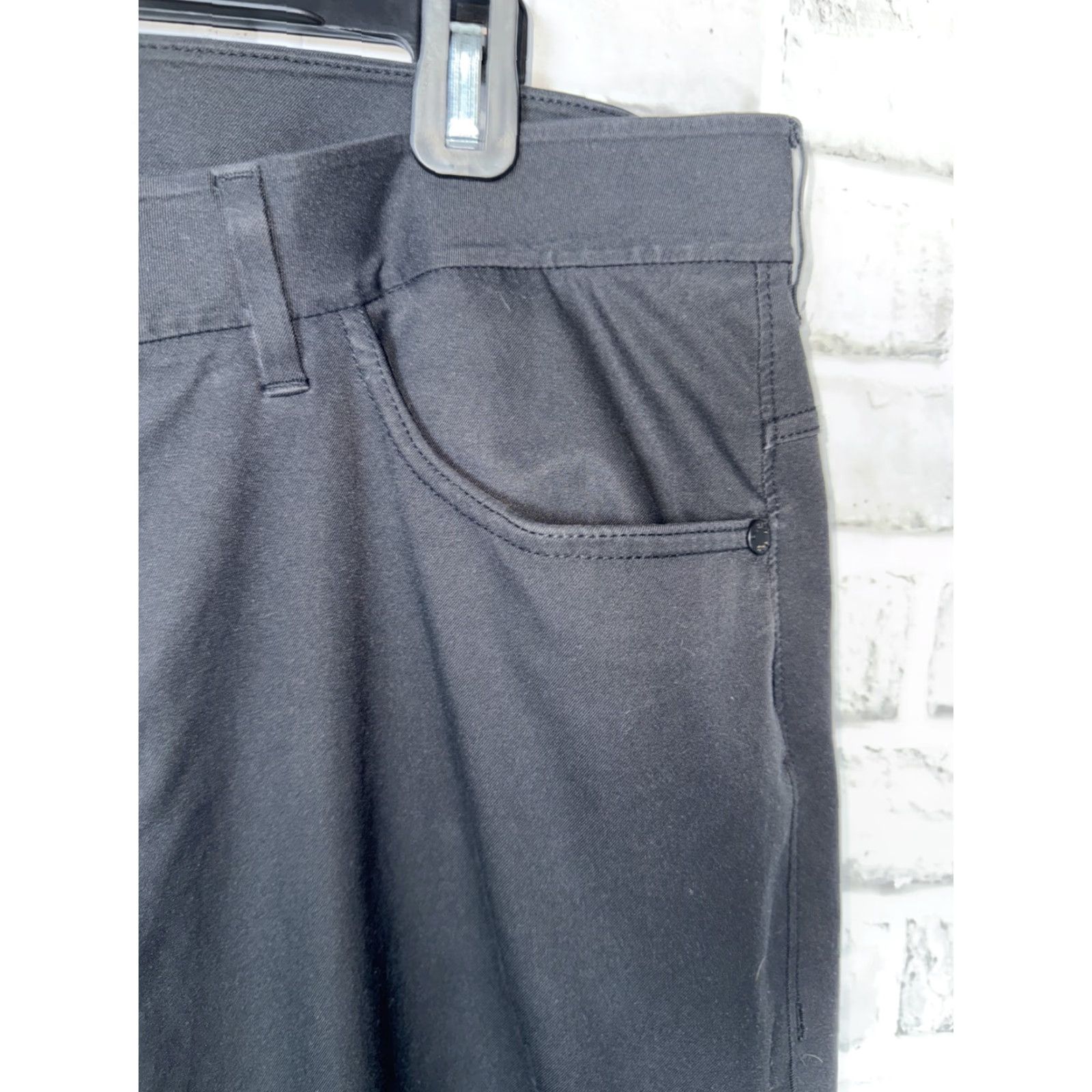 Vintage Public Rec Mens Pants Athletic Black 36x30 Knit Flat Front Pockets Logo City Sports Vintage: No (adapted within constraints) Size US 36 / EU 52 - 2 Thumbnail