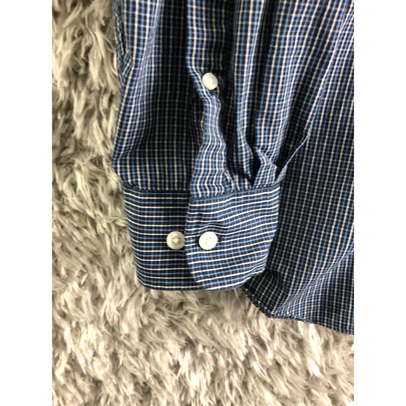Croft & Barrow Croft & Barrow Shirt Mens Blue Long Sleeve Spread Collar Size 17 34/35 Regular Jacket? No, Shirt. Size US XL / EU 56 / 4 - 2 Thumbnail