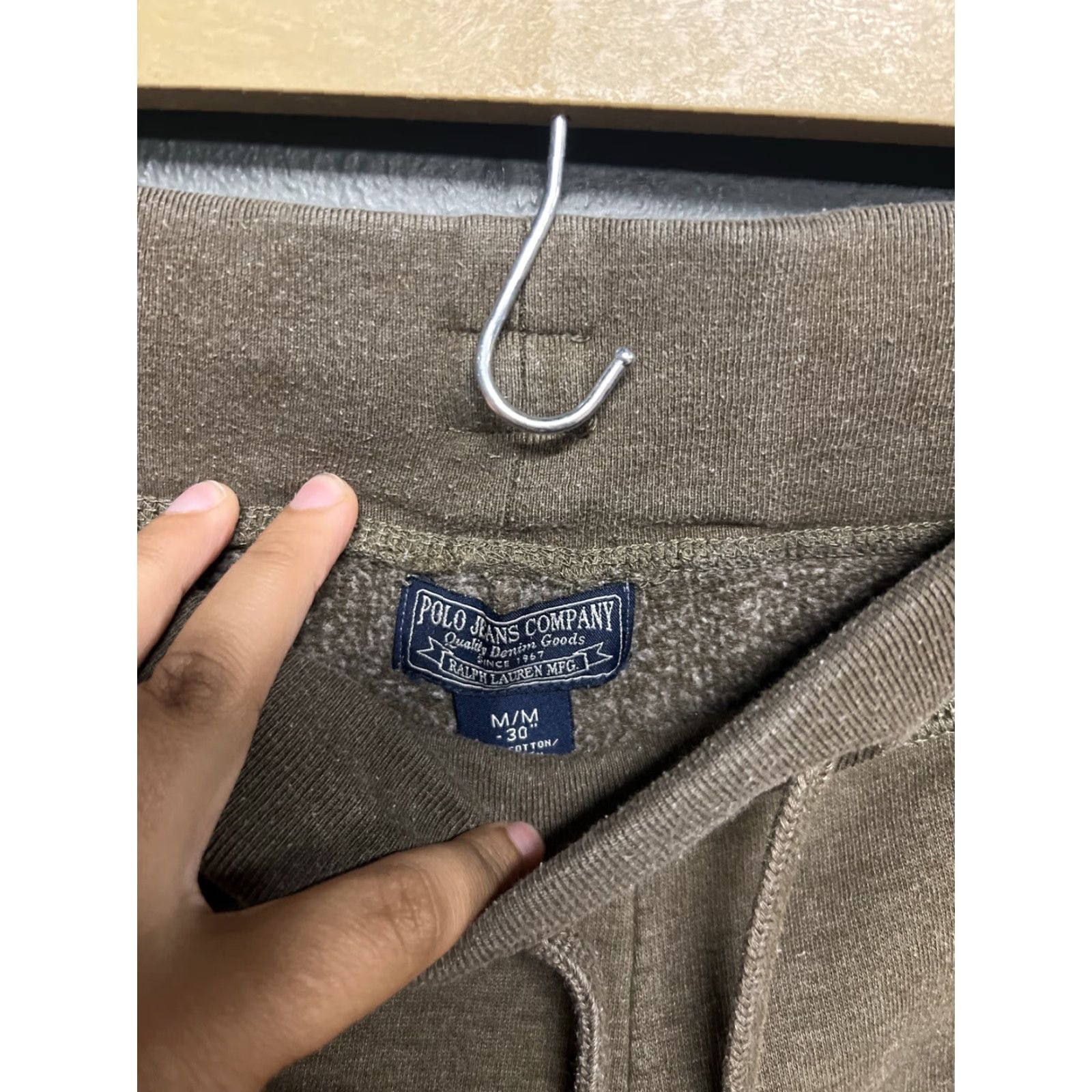 Ralph Lauren VINTAGE Polo Jeans Co Womens Ralph Lauren RL Wide Legged Sweatpants Sz M Y2K Size 32" / US 10 / IT 46 - 2 Thumbnail