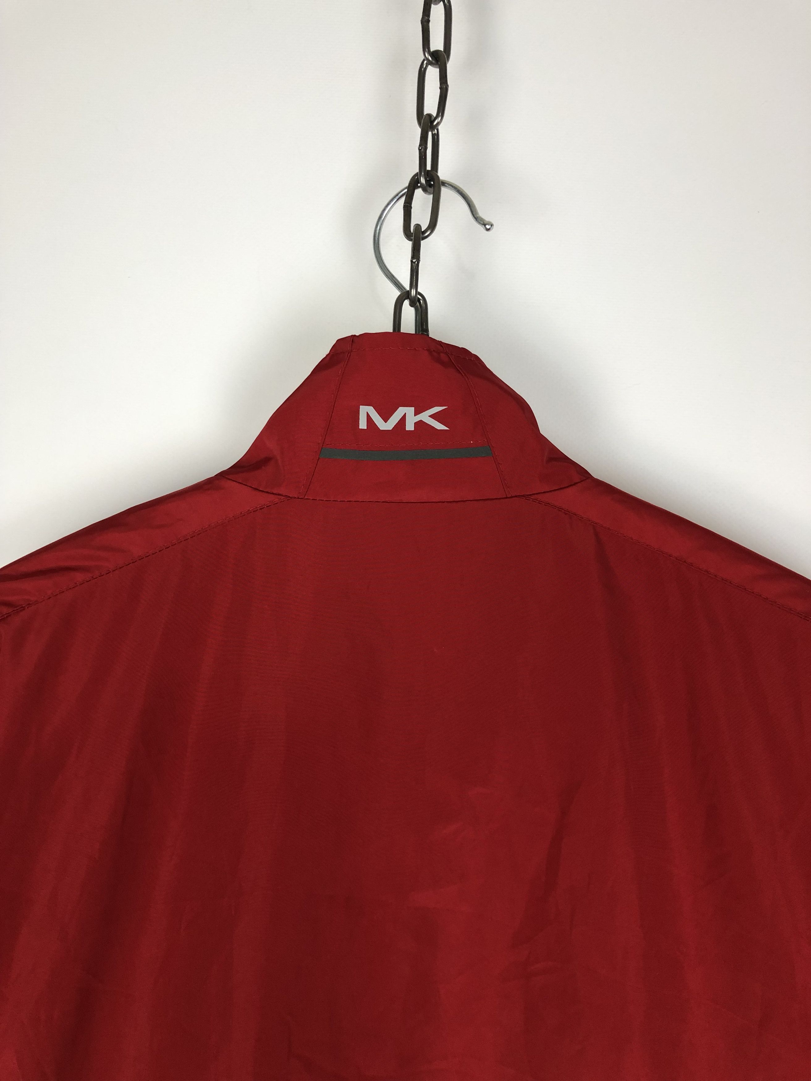 Michael Kors Michael Kors Perfomance Zip Jacket Windbreaker Red size L Size US L / EU 52-54 / 3 - 10 Thumbnail
