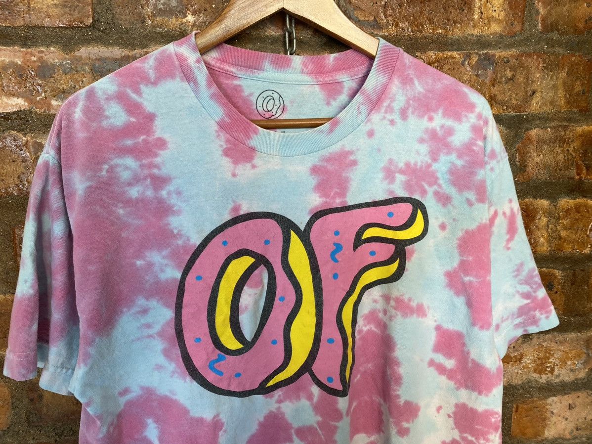 Golf Wang Vintage Odd Future OF Donut tie dye tee Size US L / EU 52-54 / 3 - 3 Thumbnail